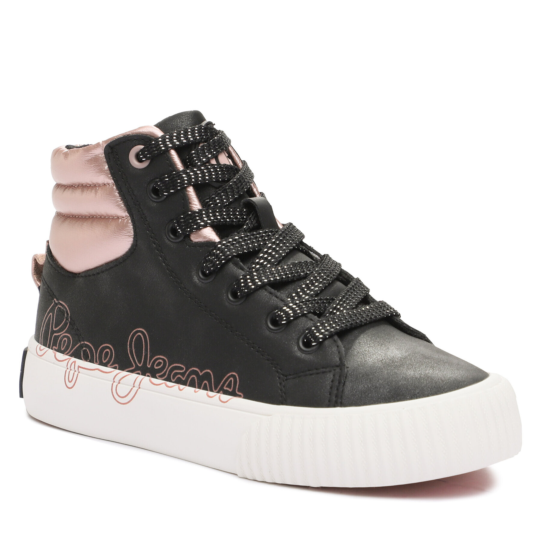 Pepe Jeans Сникърси PGS30595 Черен - Pepit.bg