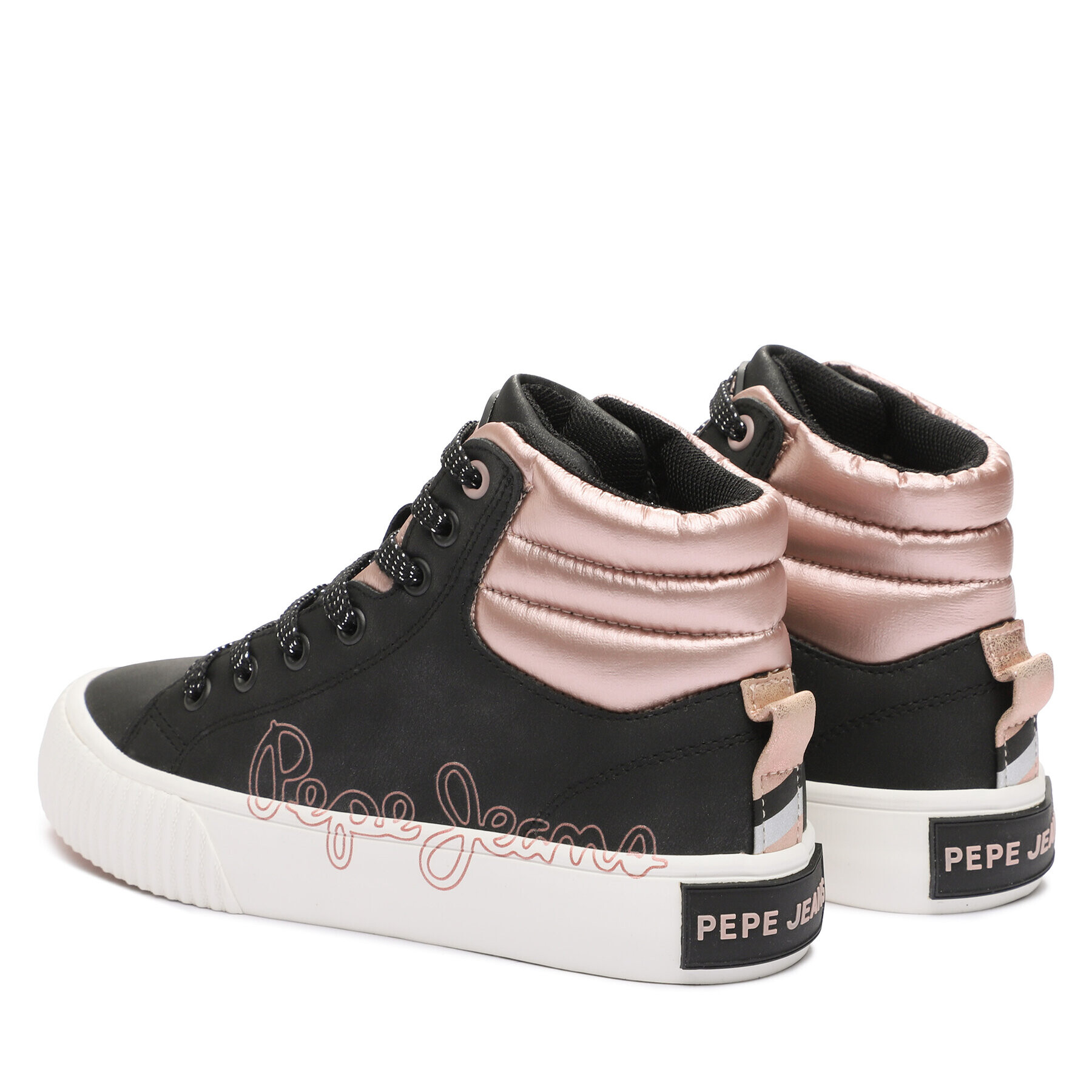 Pepe Jeans Сникърси PGS30595 Черен - Pepit.bg