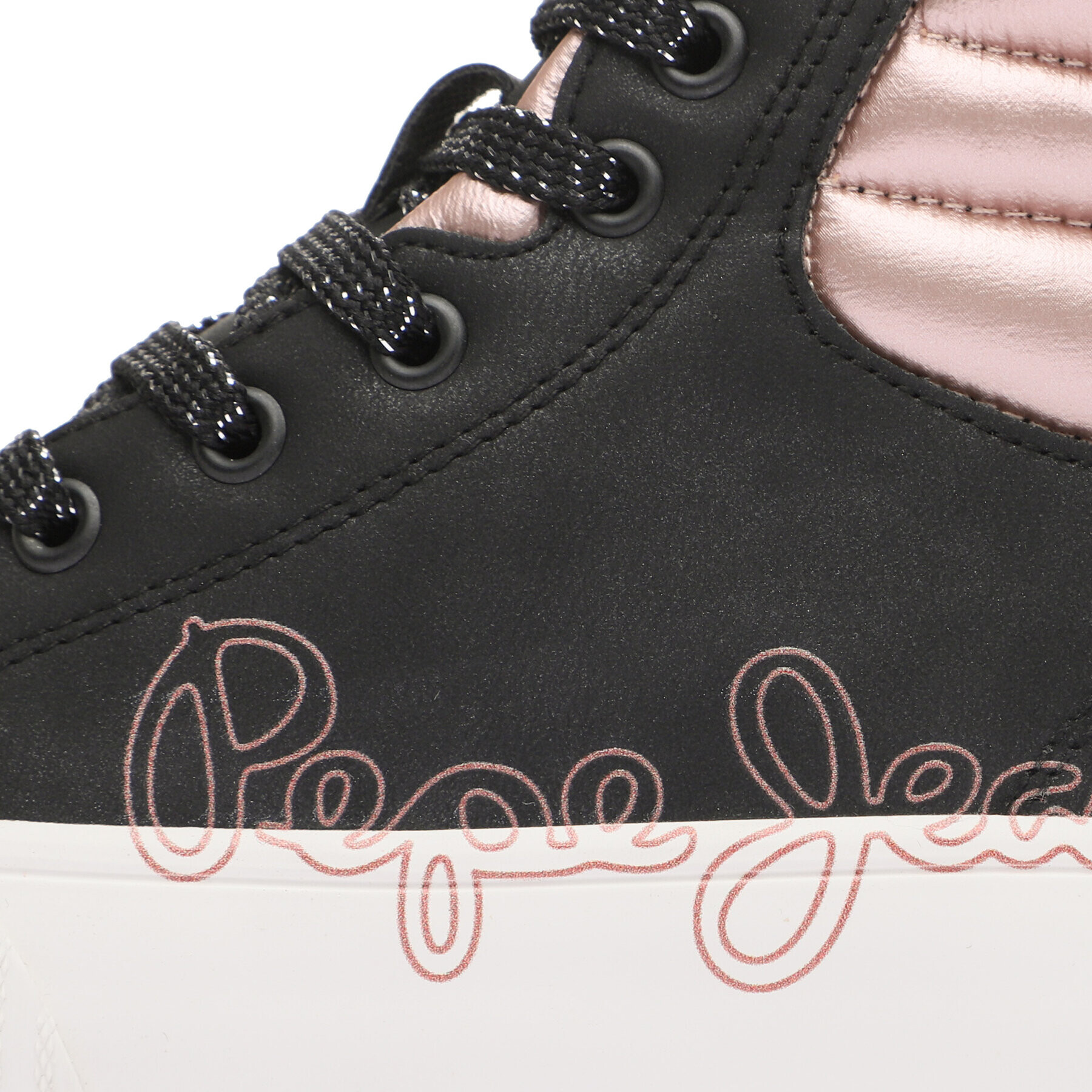 Pepe Jeans Сникърси PGS30595 Черен - Pepit.bg