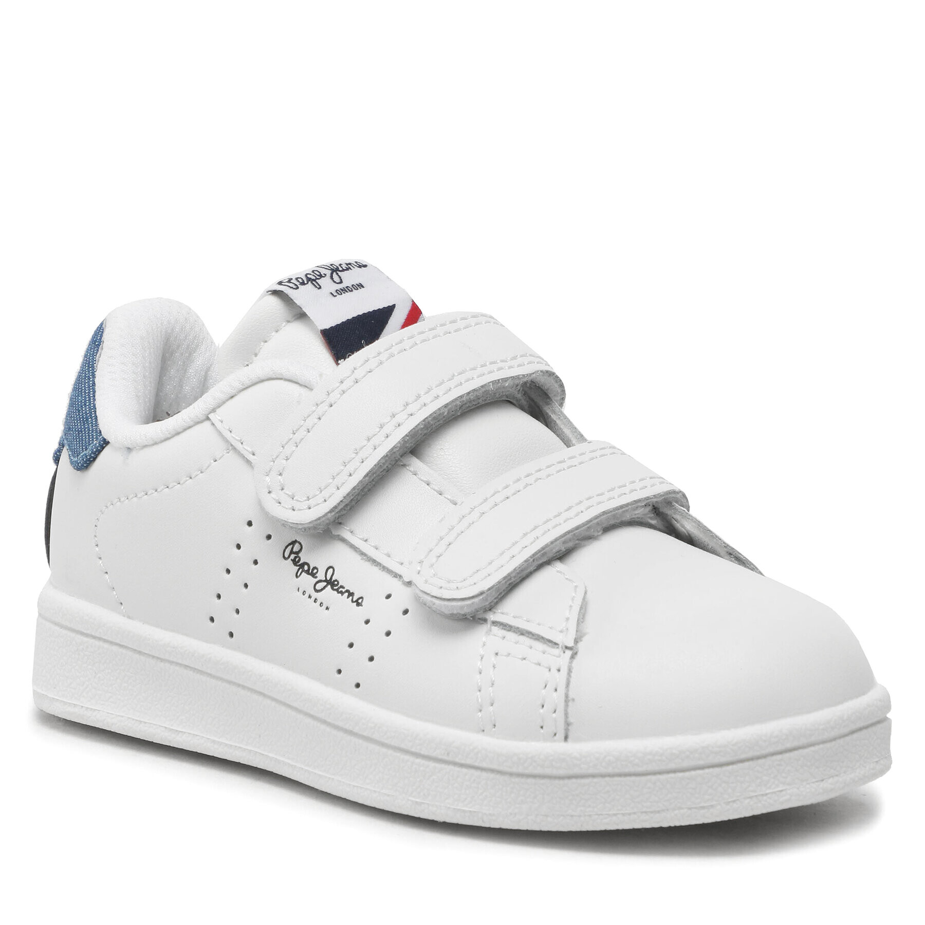 Pepe Jeans Сникърси Player Basic Bk PBS30557 Бял - Pepit.bg