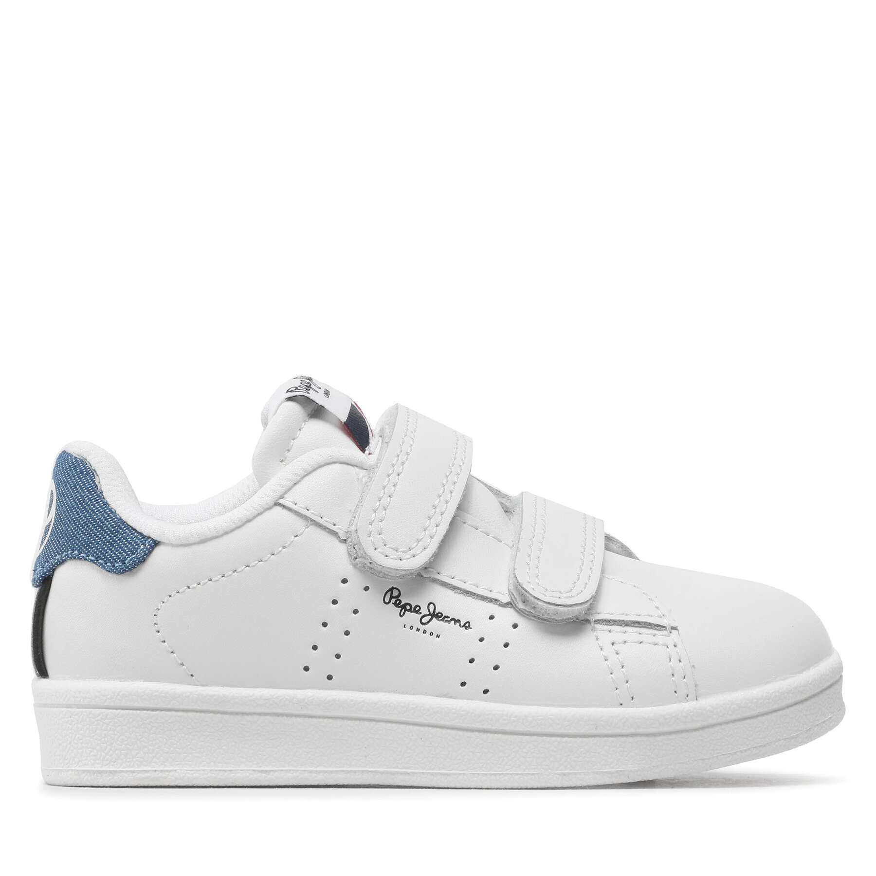 Pepe Jeans Сникърси Player Basic Bk PBS30557 Бял - Pepit.bg