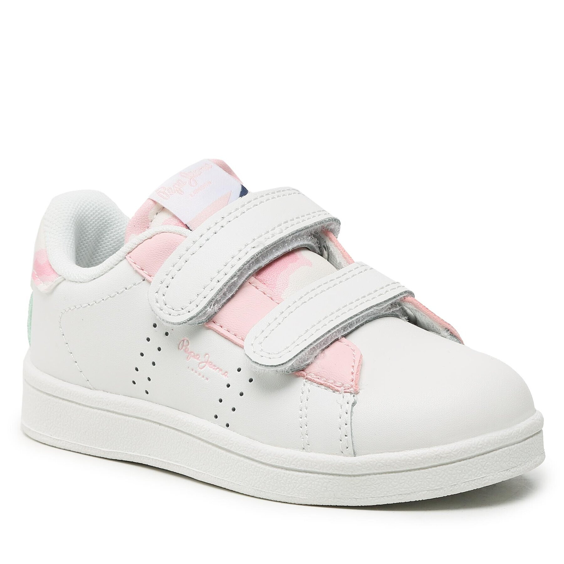 Pepe Jeans Сникърси Player Print Gk PGS30581 Бял - Pepit.bg