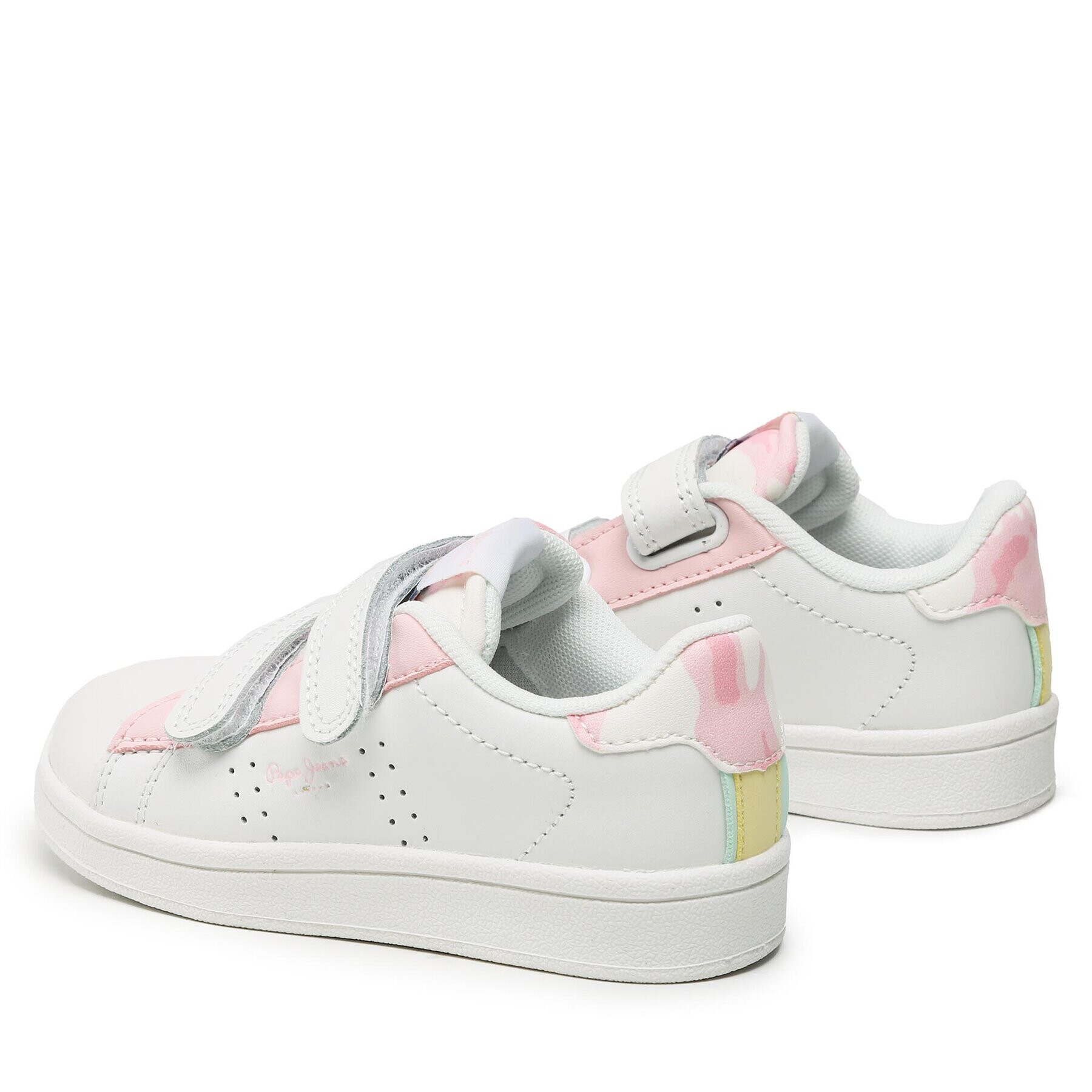 Pepe Jeans Сникърси Player Print Gk PGS30581 Бял - Pepit.bg
