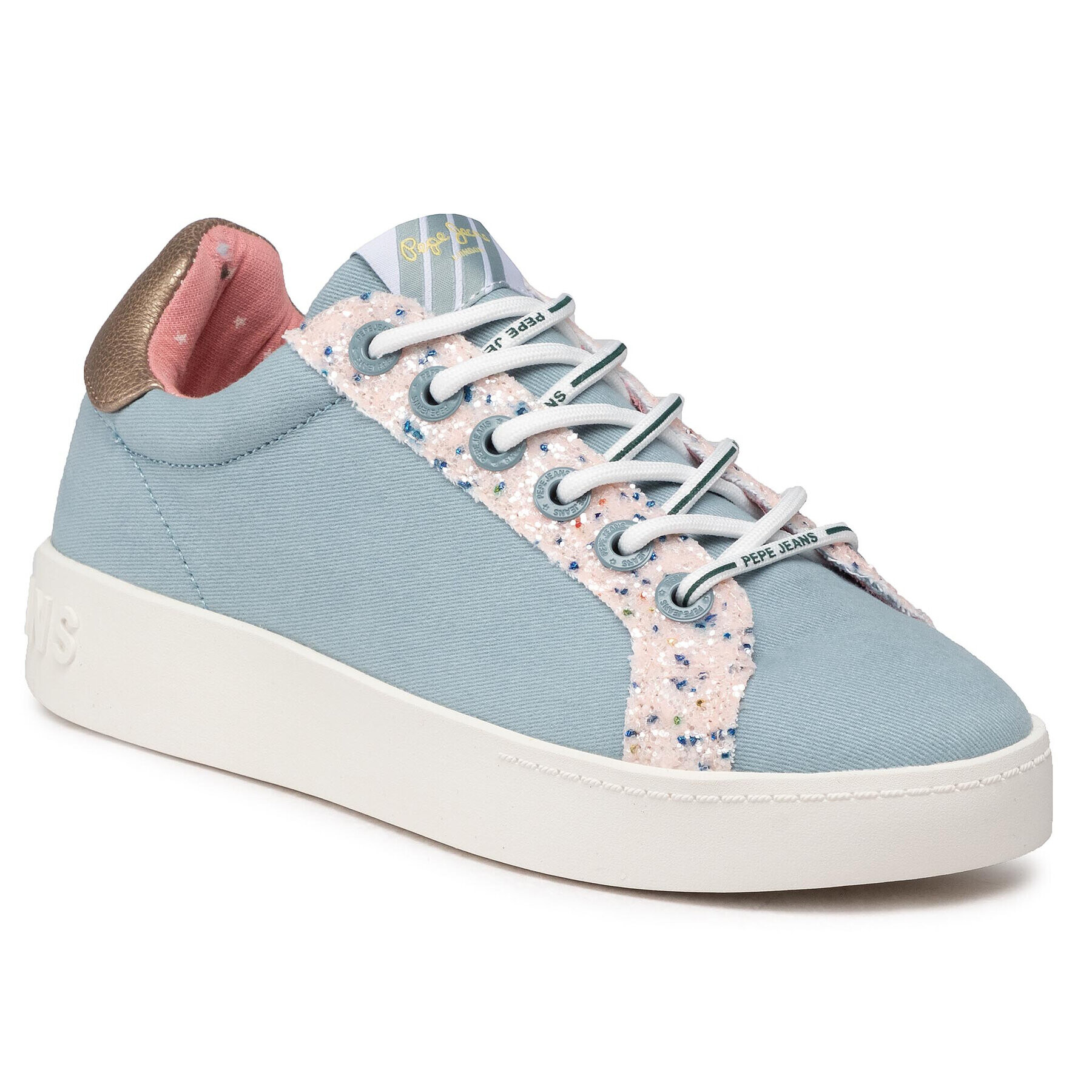 Pepe Jeans Сникърси PLS31137 Син - Pepit.bg