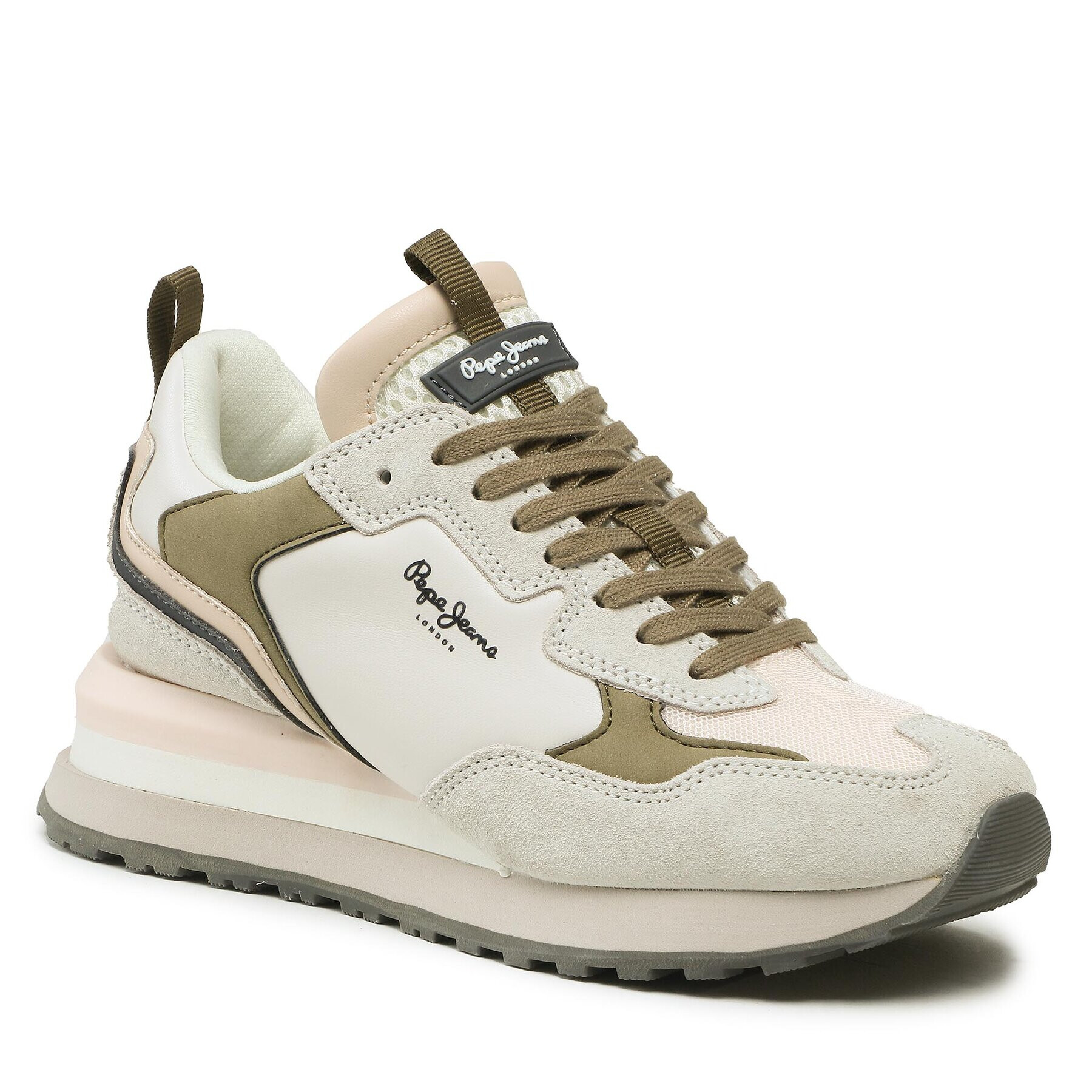 Pepe Jeans Сникърси PLS31510 Бежов - Pepit.bg