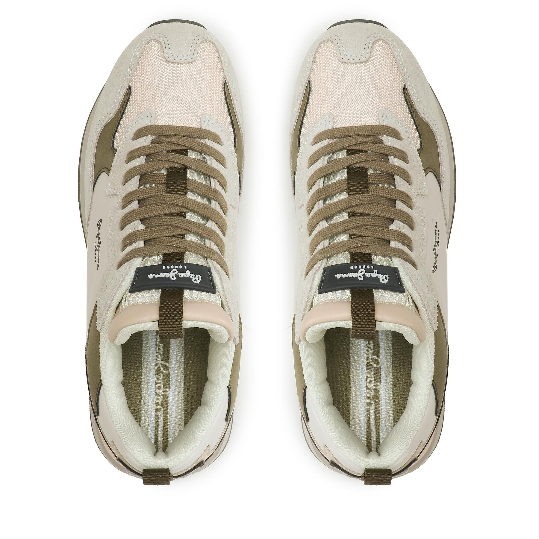 Pepe Jeans Сникърси PLS31510 Бежов - Pepit.bg