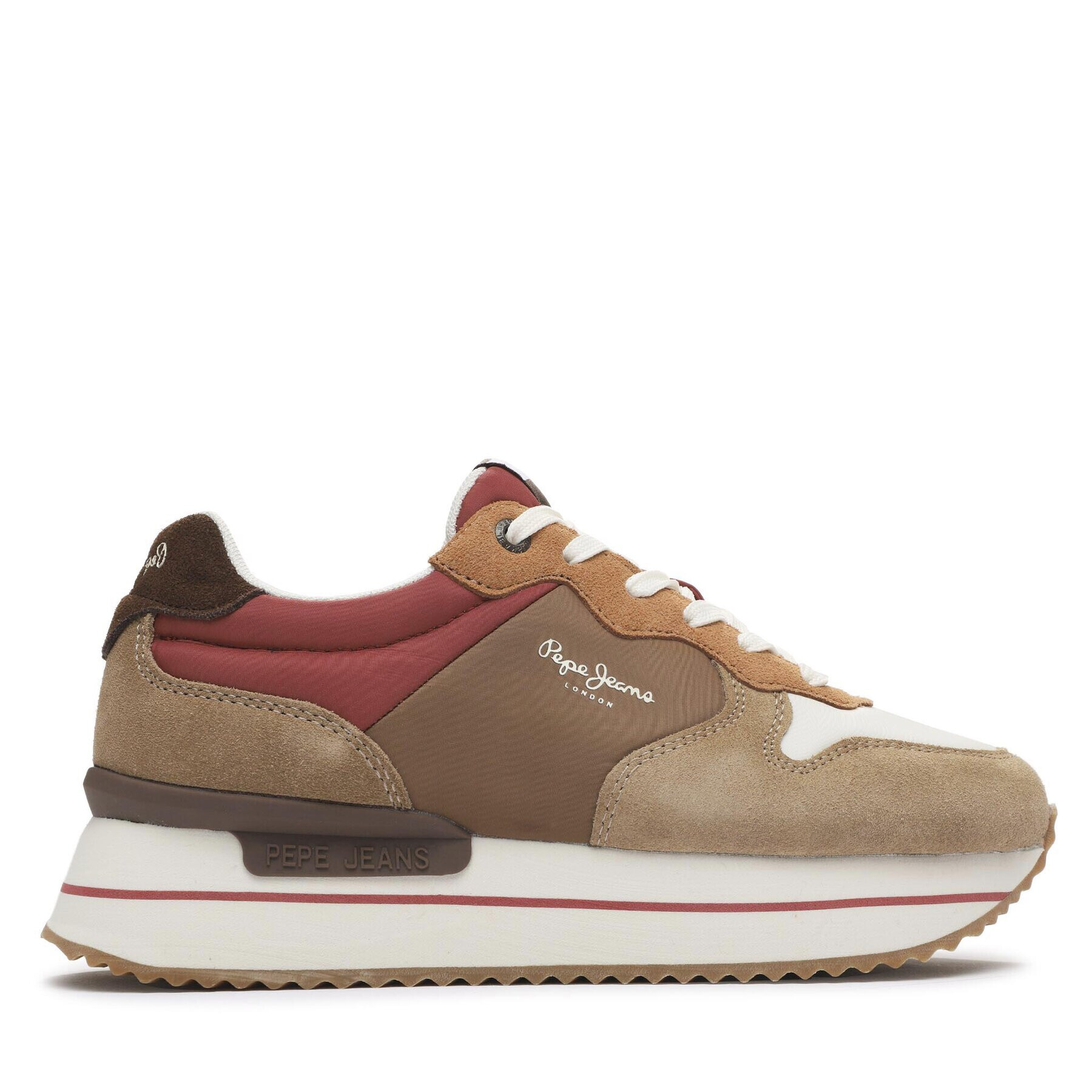 Pepe Jeans Сникърси PLS31512 Бежов - Pepit.bg