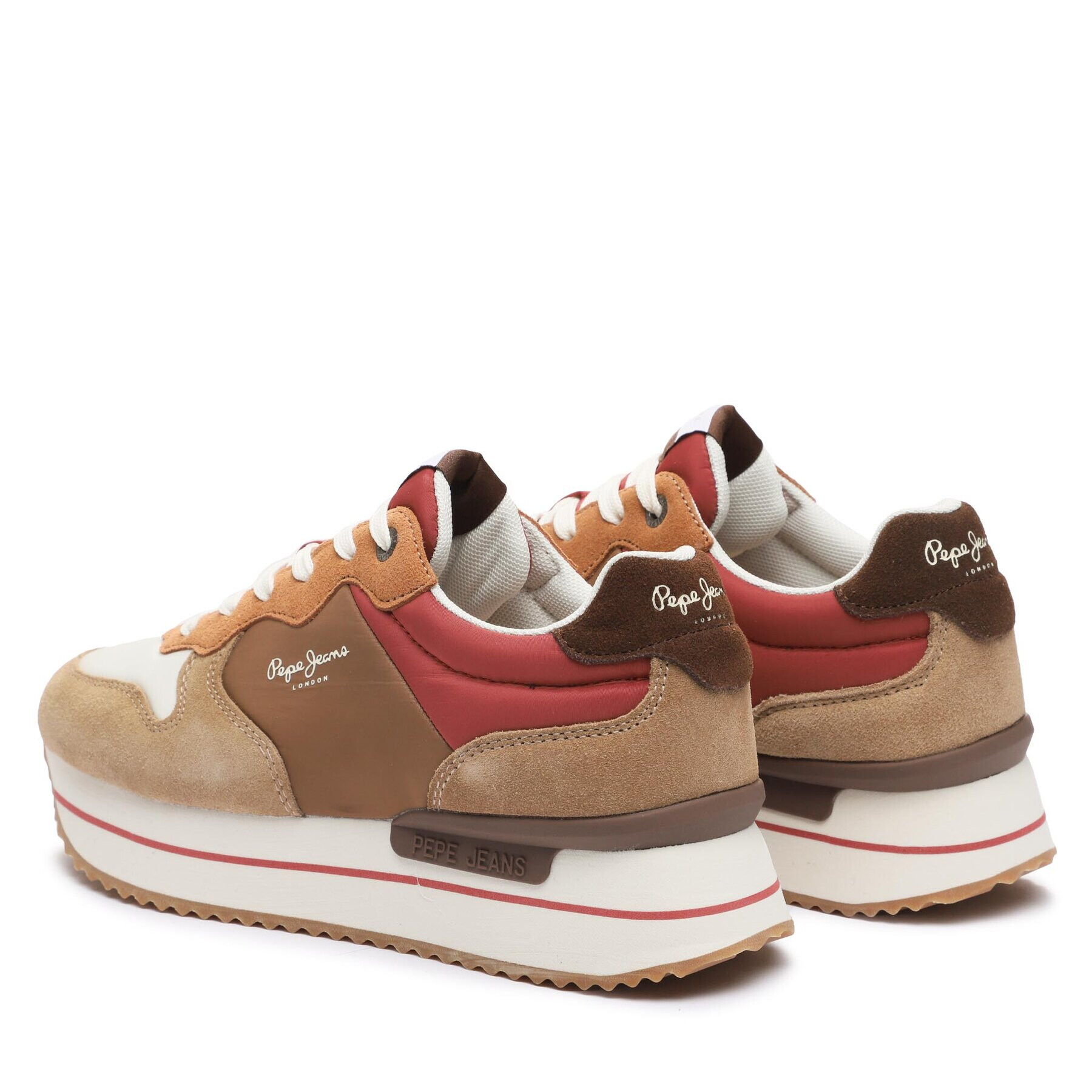 Pepe Jeans Сникърси PLS31512 Бежов - Pepit.bg