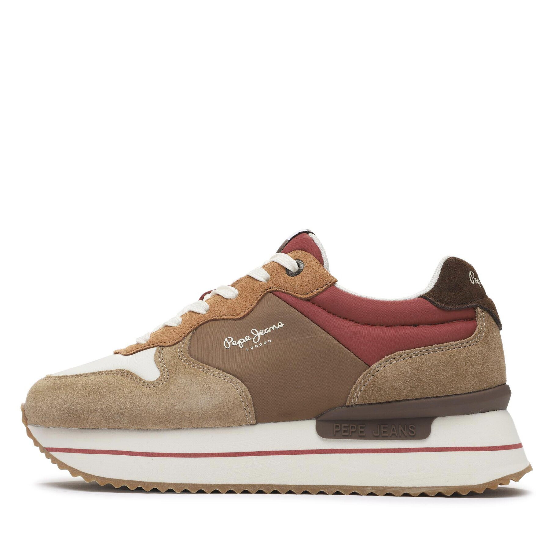 Pepe Jeans Сникърси PLS31512 Бежов - Pepit.bg