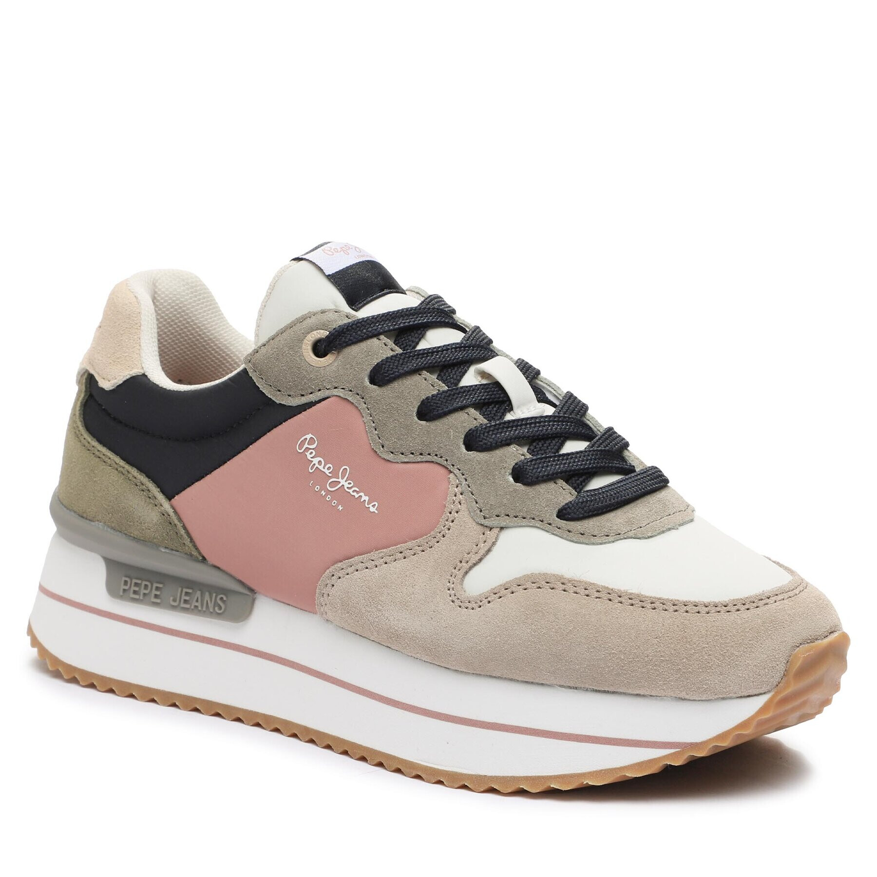 Pepe Jeans Сникърси PLS31512 Кафяв - Pepit.bg