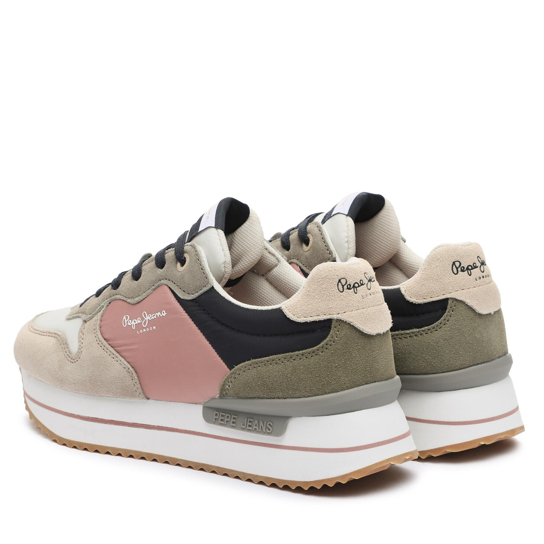 Pepe Jeans Сникърси PLS31512 Кафяв - Pepit.bg