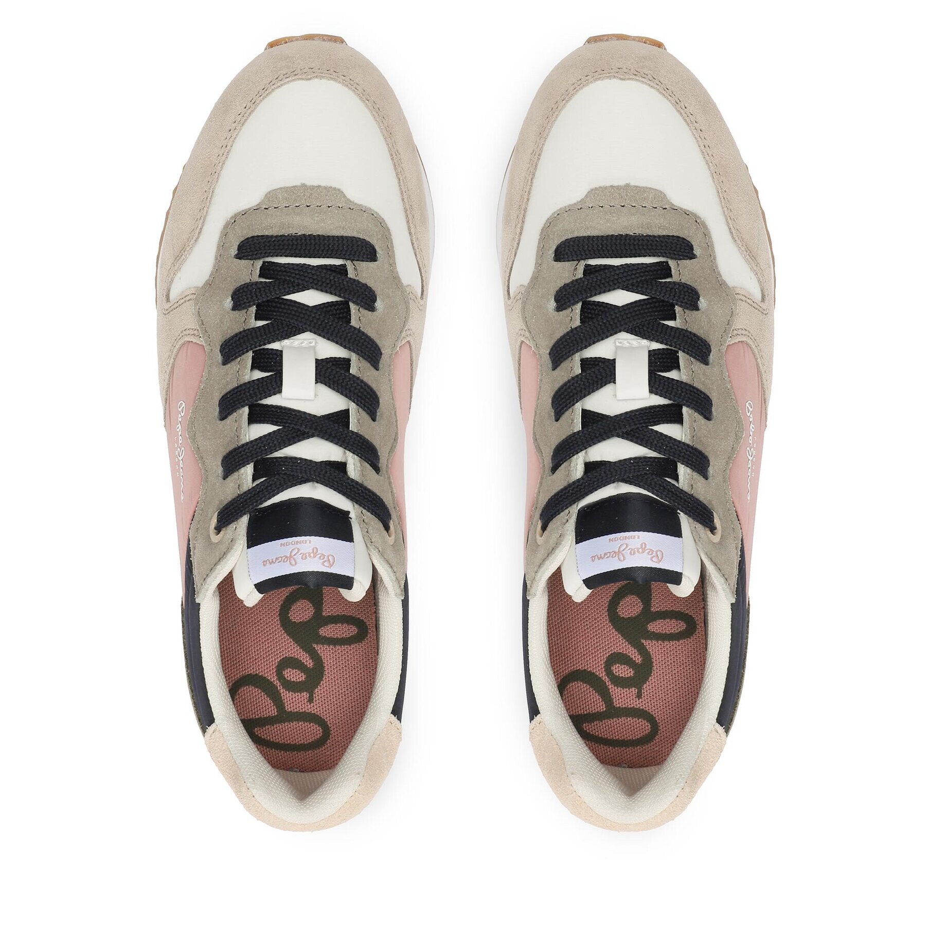 Pepe Jeans Сникърси PLS31512 Кафяв - Pepit.bg