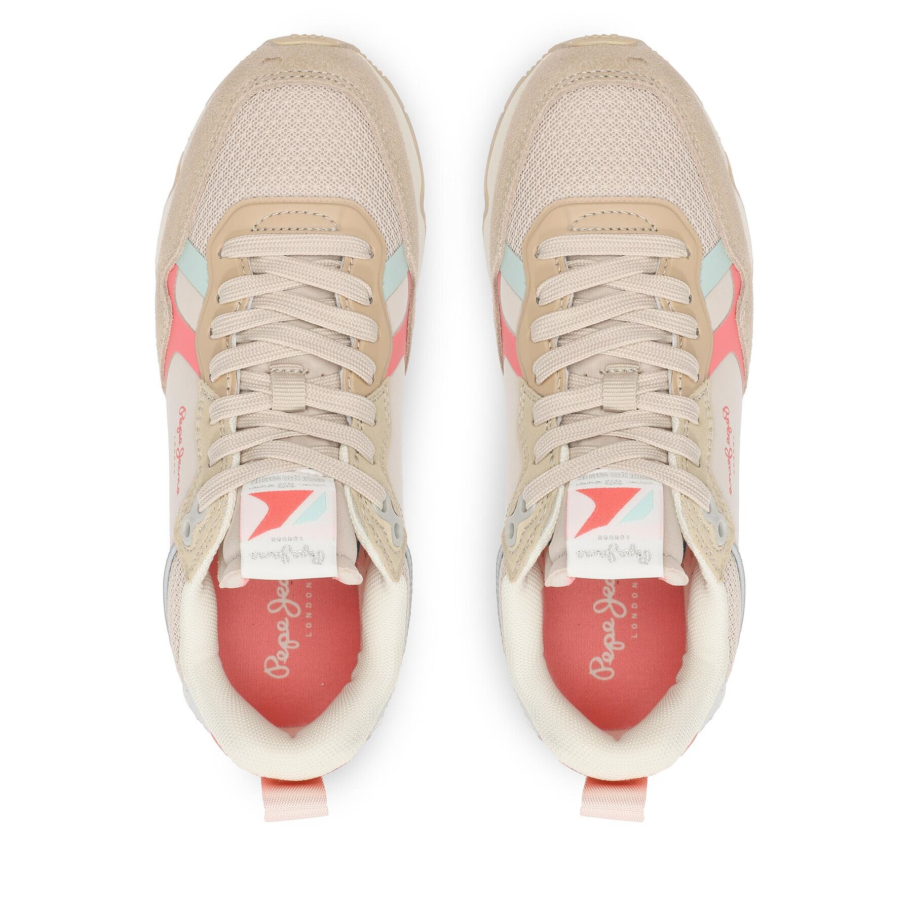 Pepe Jeans Сникърси PLS31518 Кафяв - Pepit.bg