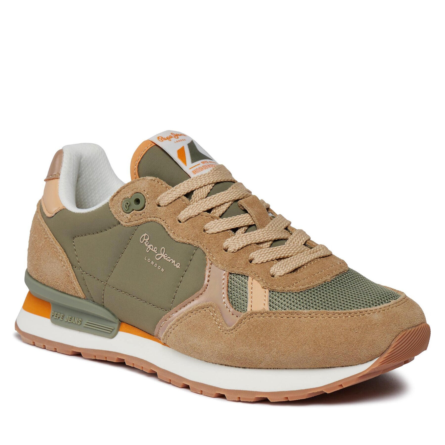 Pepe Jeans Сникърси PLS31522 Зелен - Pepit.bg
