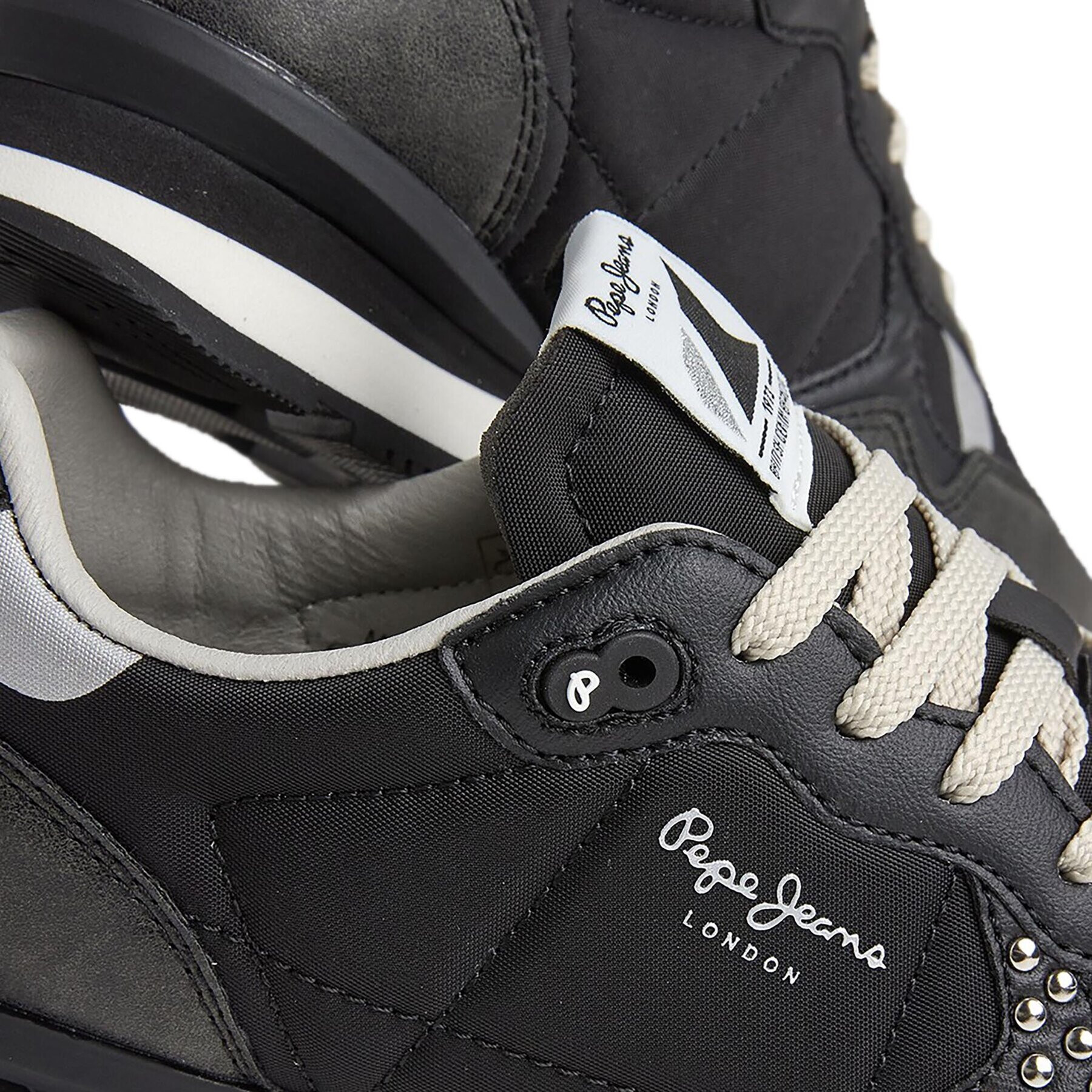 Pepe Jeans Сникърси PLS31525 Черен - Pepit.bg