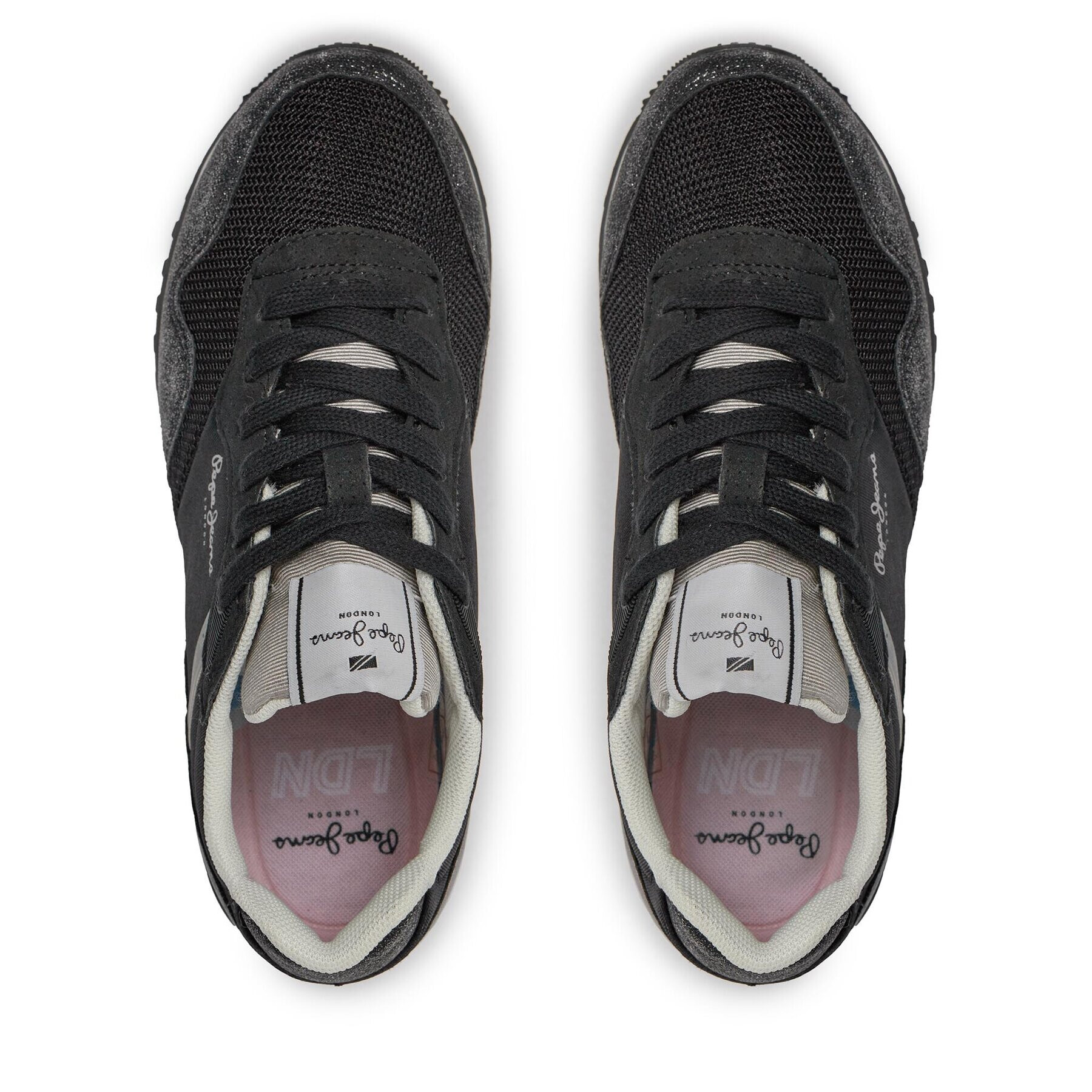 Pepe Jeans Сникърси PLS31528 Черен - Pepit.bg