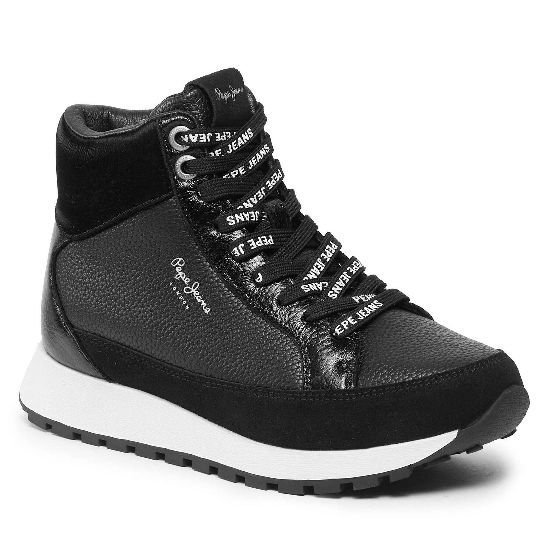 Pepe Jeans Сникърси PLS31533 Черен - Pepit.bg