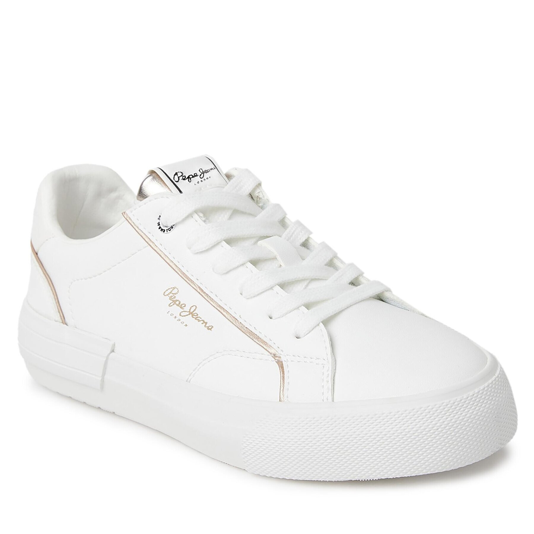 Pepe Jeans Сникърси PLS31542 Бял - Pepit.bg