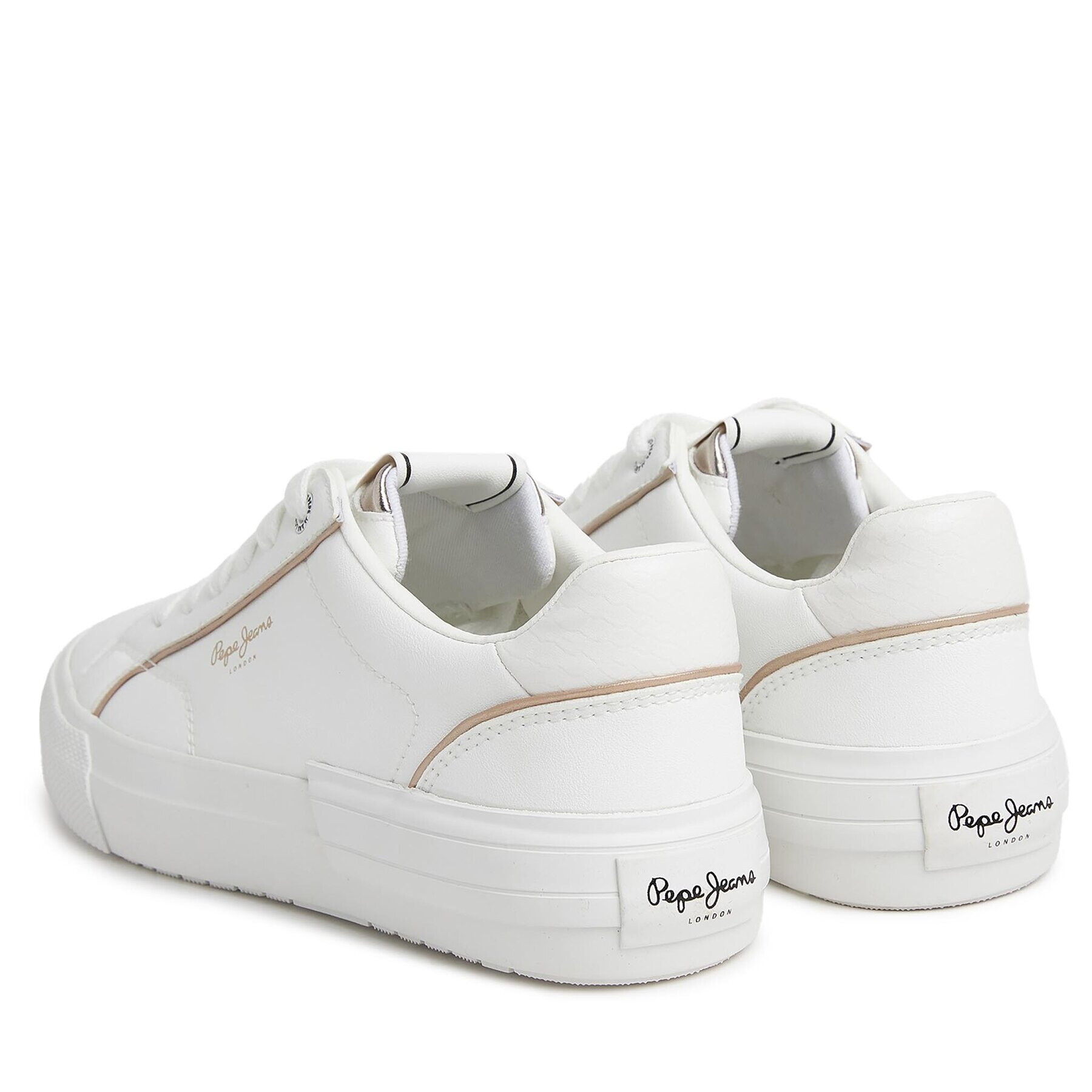 Pepe Jeans Сникърси PLS31542 Бял - Pepit.bg