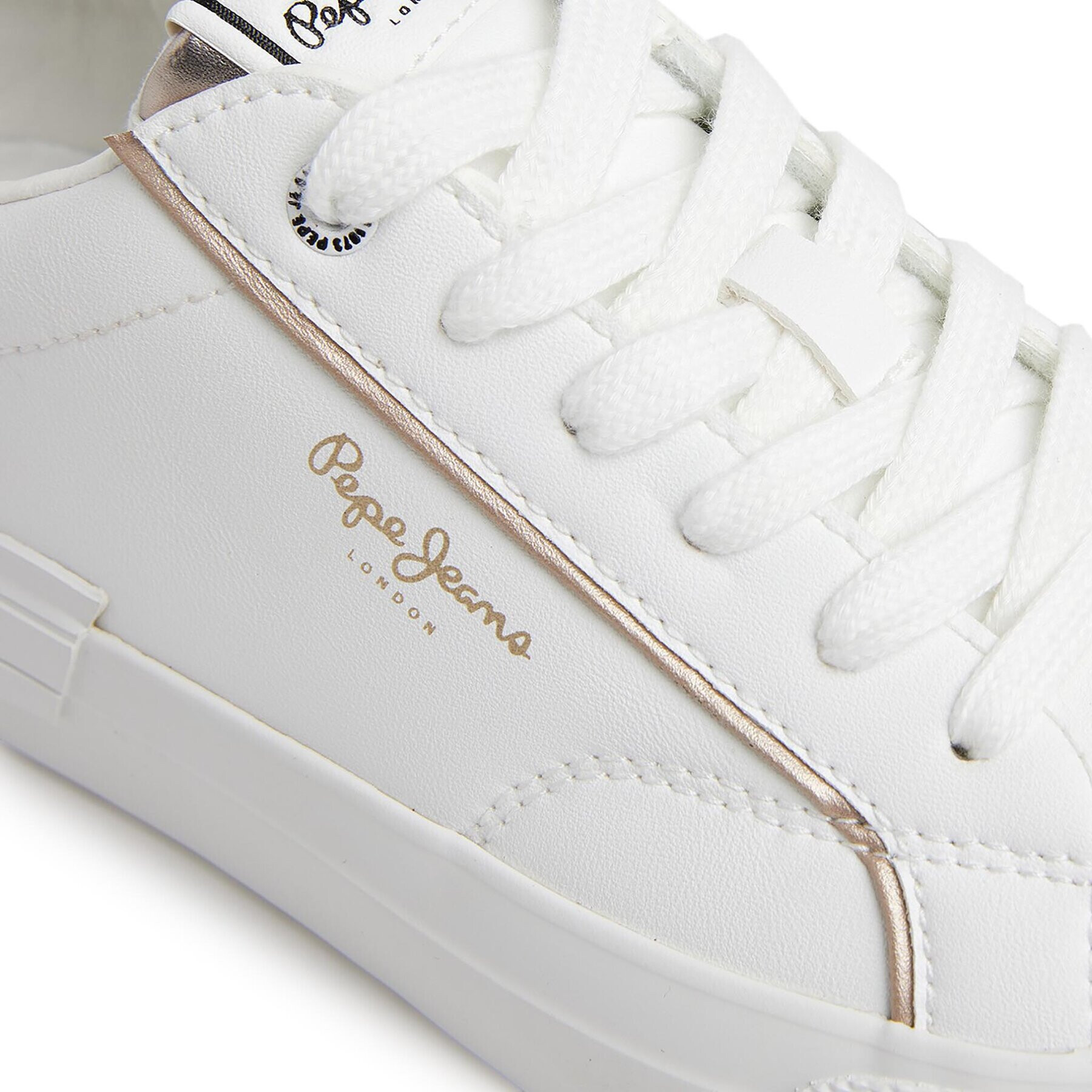 Pepe Jeans Сникърси PLS31542 Бял - Pepit.bg