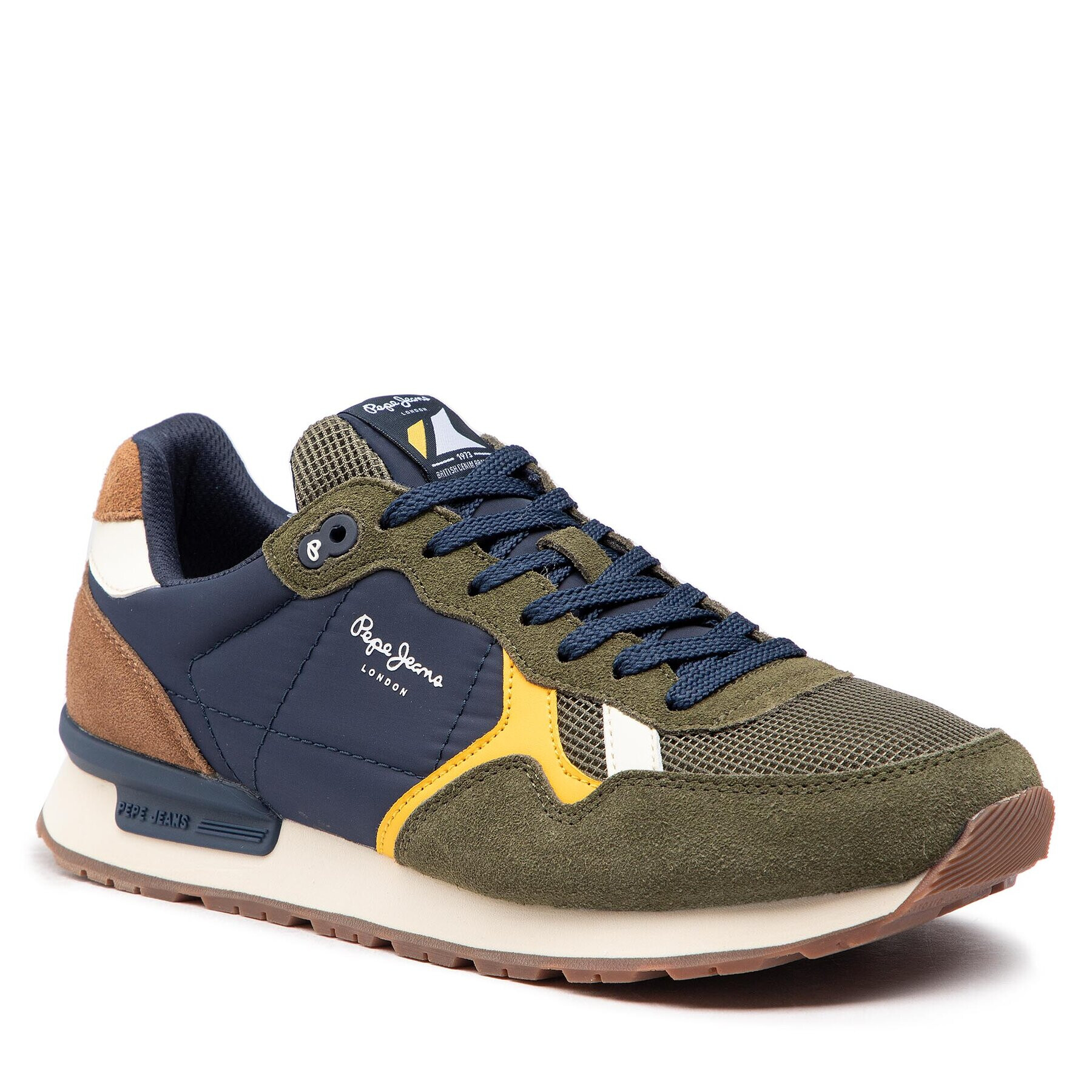 Pepe Jeans Сникърси PMS30851 Каки - Pepit.bg