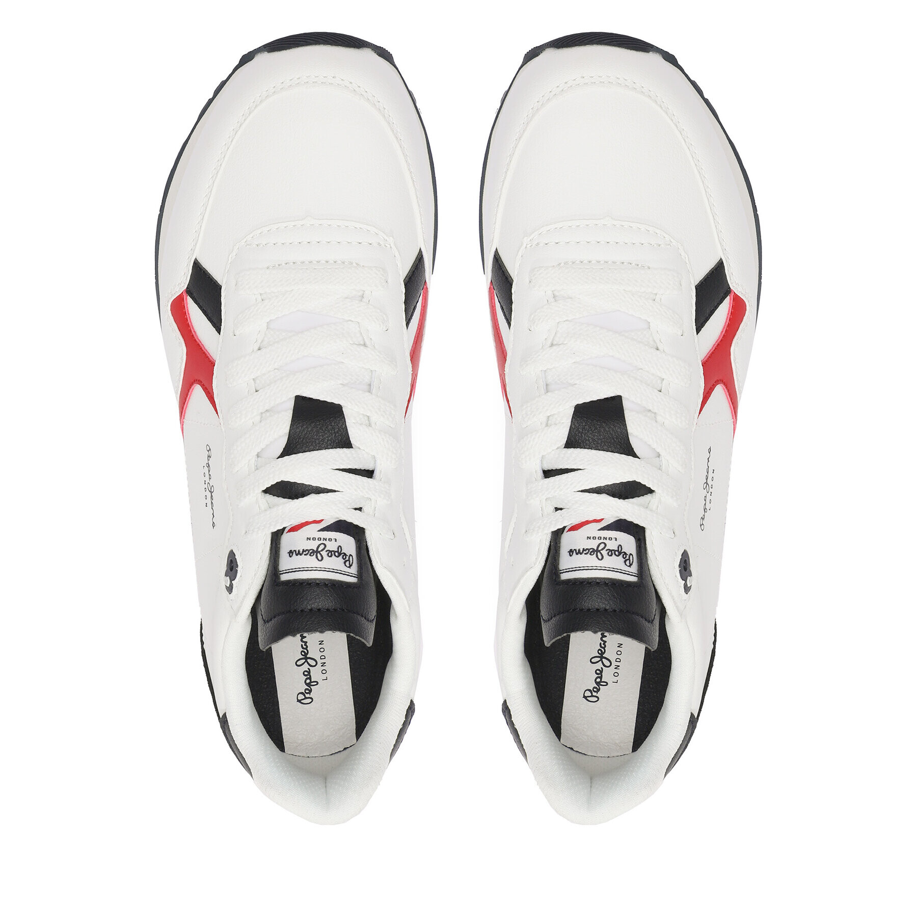 Pepe Jeans Сникърси PMS30982 Бял - Pepit.bg