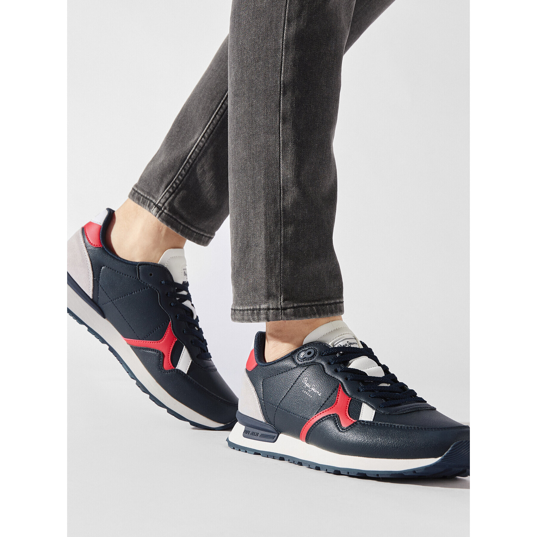 Pepe Jeans Сникърси PMS30982 Тъмносин - Pepit.bg