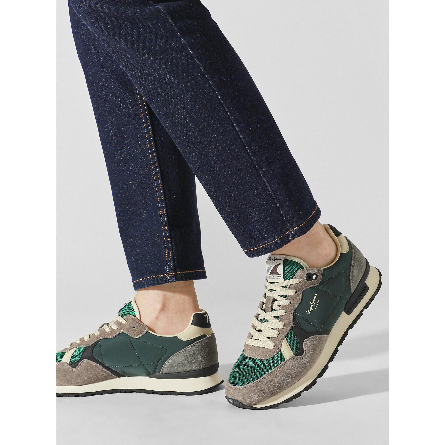 Pepe Jeans Сникърси PMS30983 Зелен - Pepit.bg