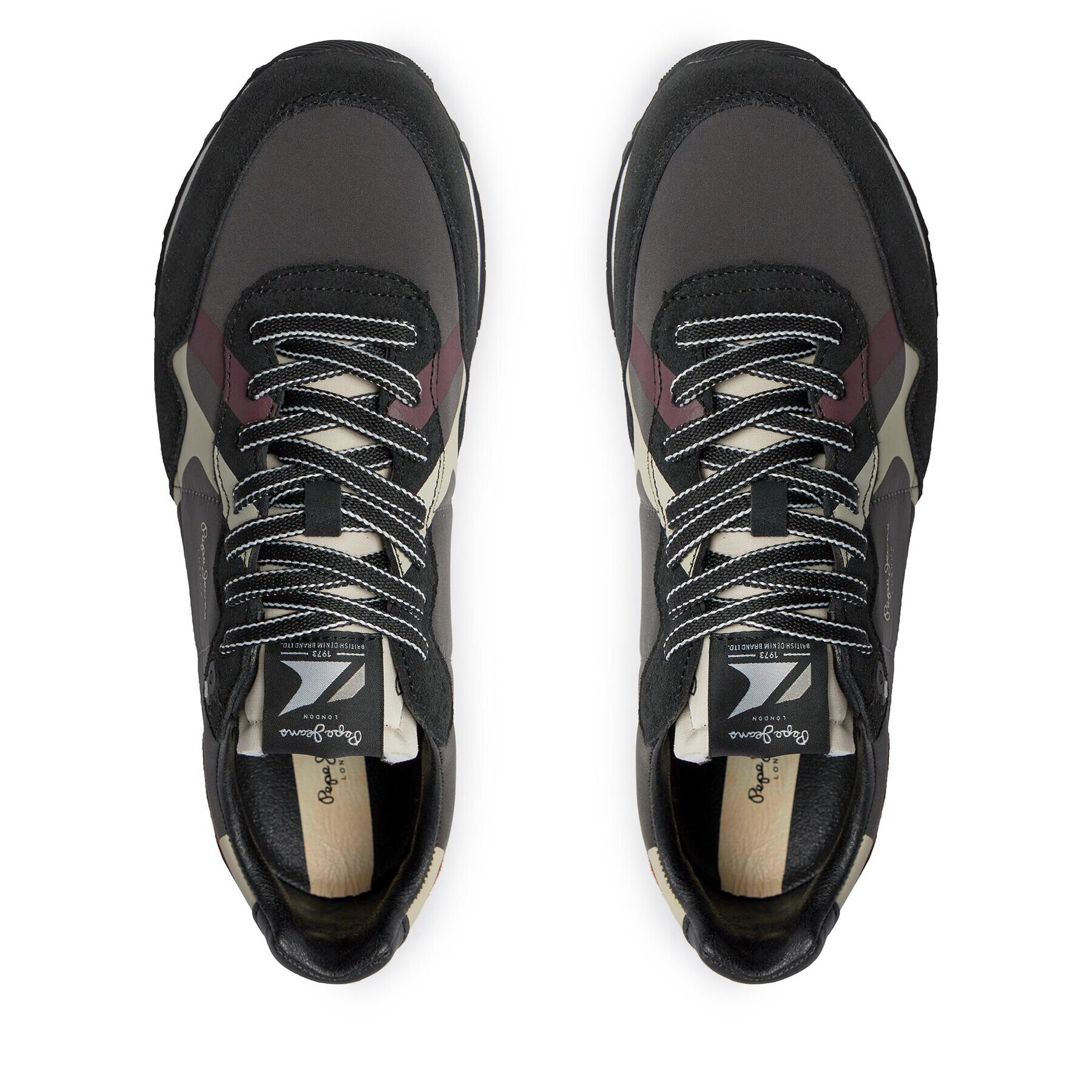 Pepe Jeans Сникърси PMS30984 Черен - Pepit.bg