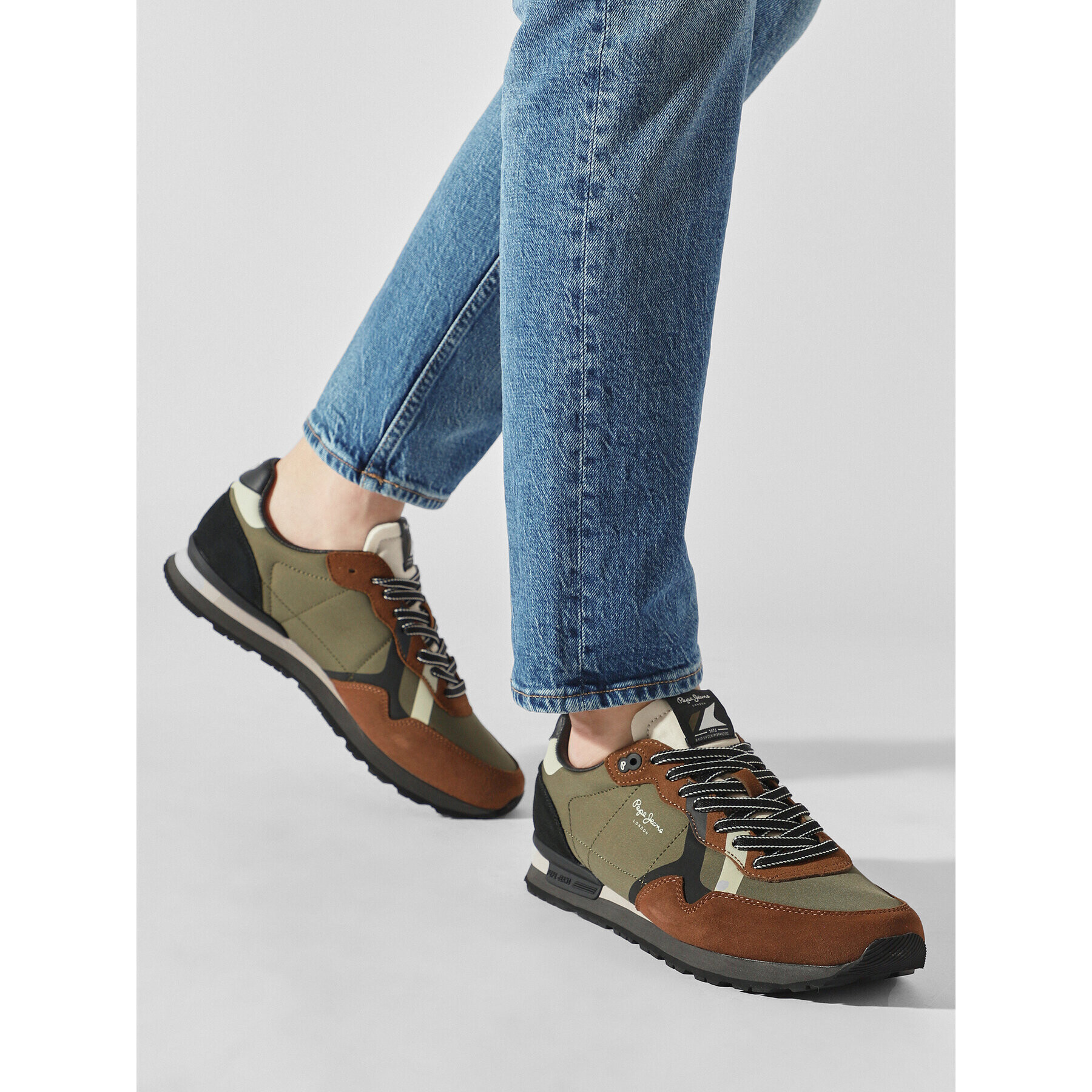 Pepe Jeans Сникърси PMS30984 Кафяв - Pepit.bg
