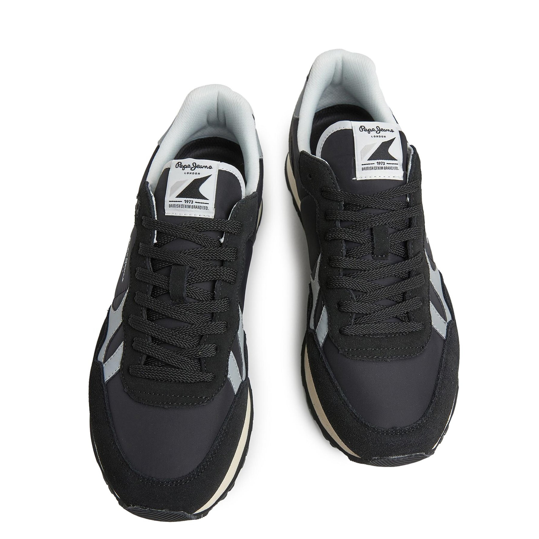 Pepe Jeans Сникърси PMS30985 Черен - Pepit.bg