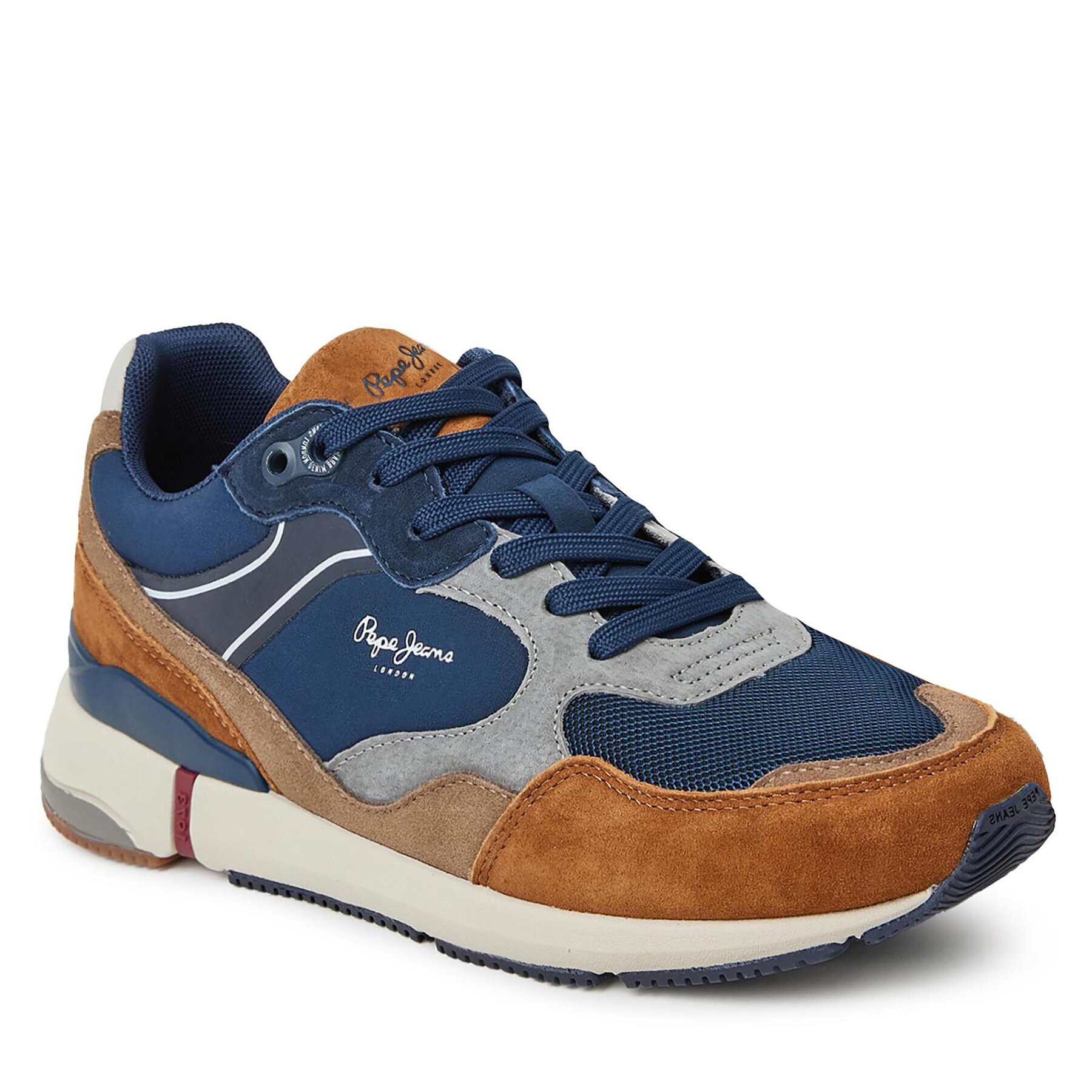 Pepe Jeans Сникърси PMS30988 Кафяв - Pepit.bg