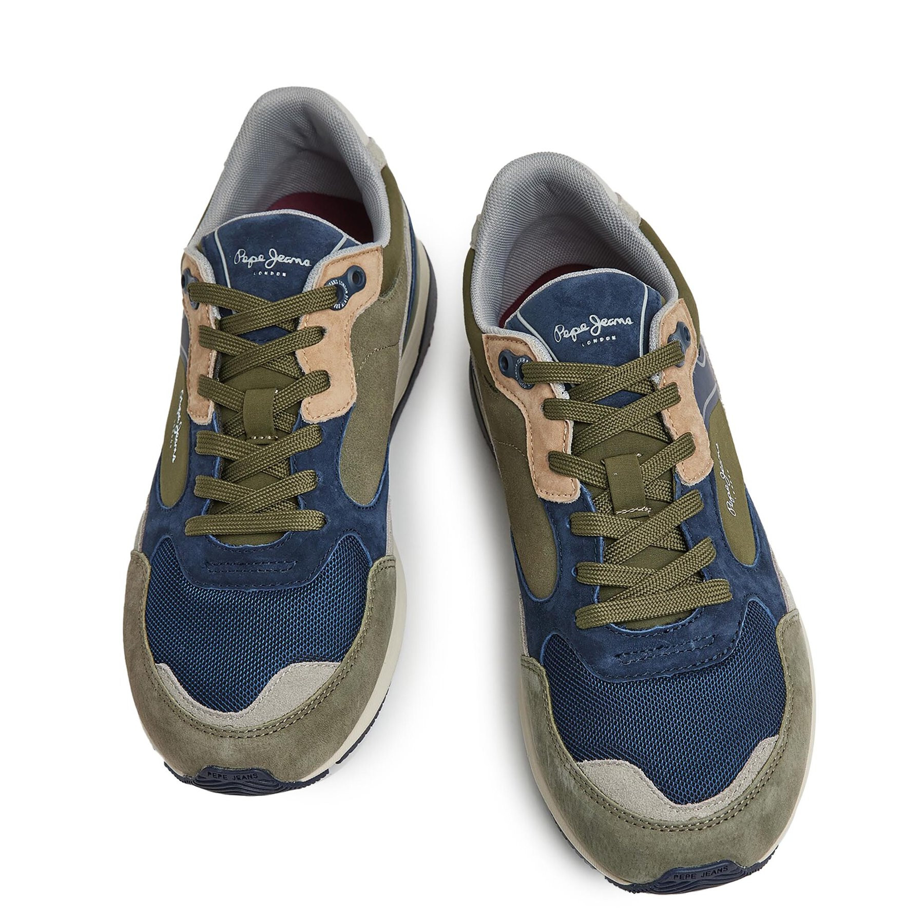 Pepe Jeans Сникърси PMS30988 Каки - Pepit.bg