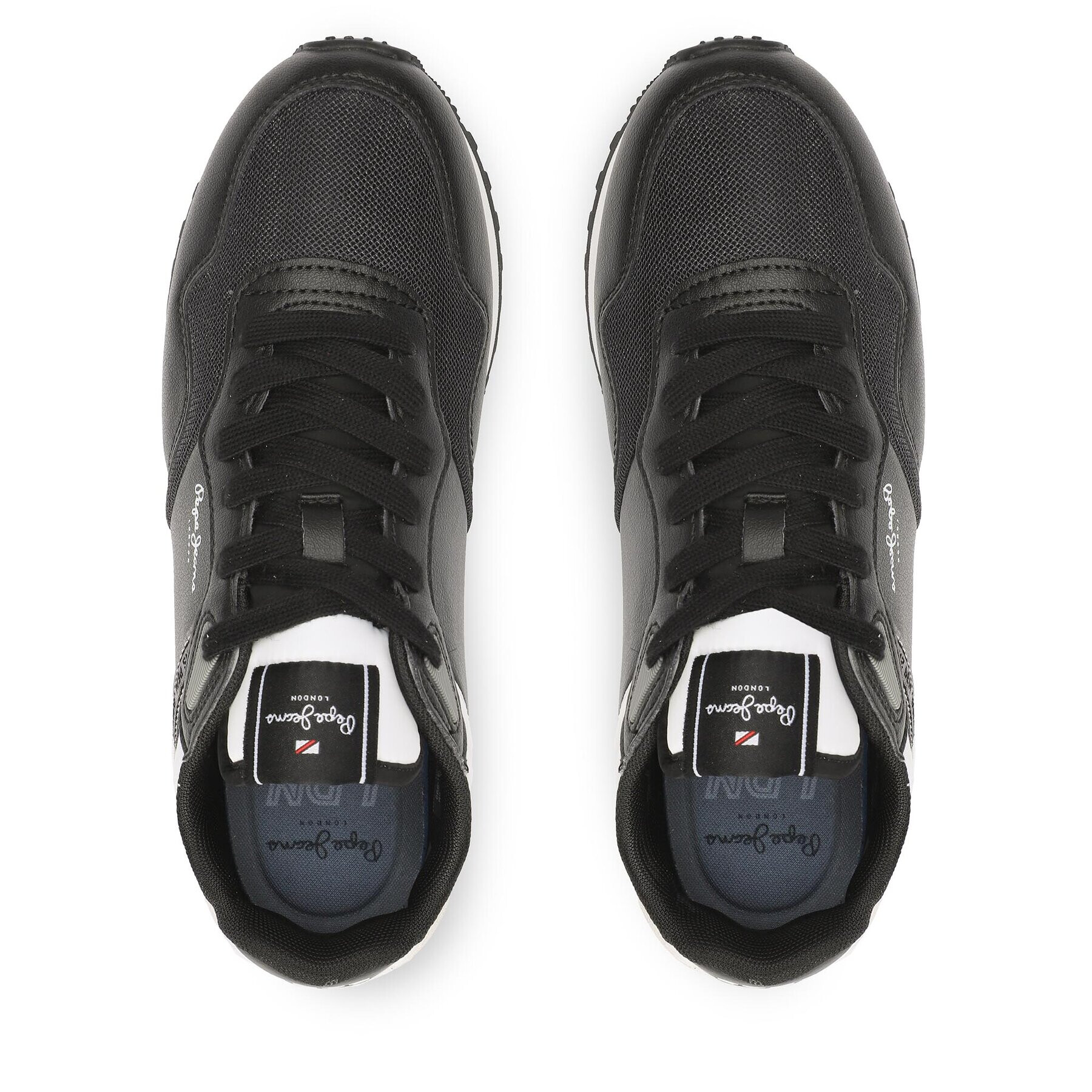 Pepe Jeans Сникърси PMS30991 Черен - Pepit.bg