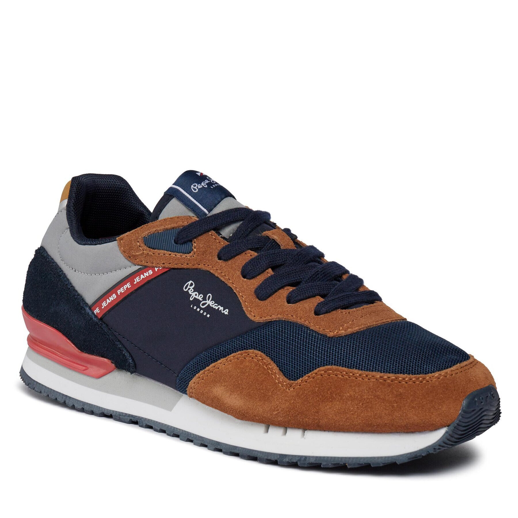 Pepe Jeans Сникърси PMS30992 Кафяв - Pepit.bg