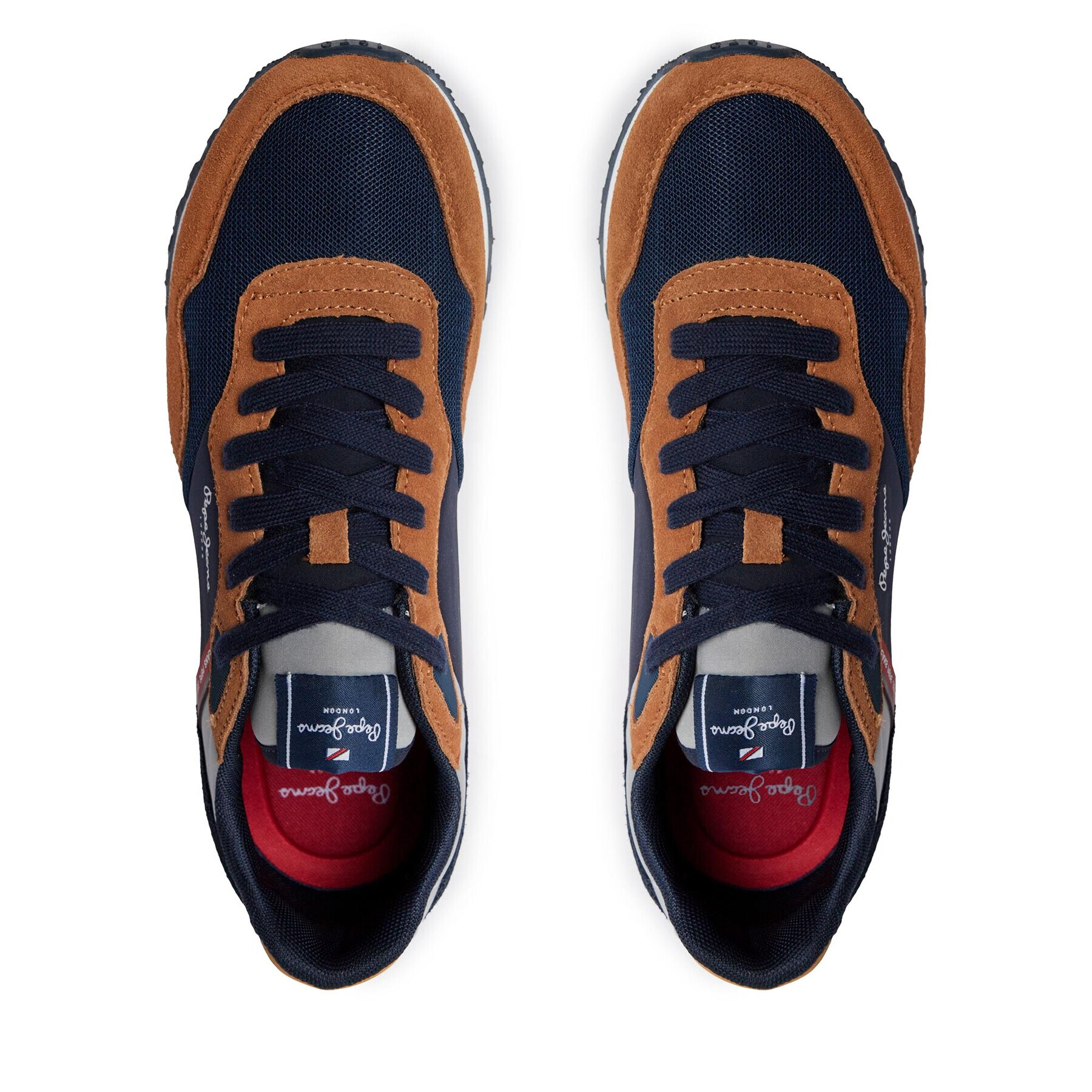Pepe Jeans Сникърси PMS30992 Кафяв - Pepit.bg