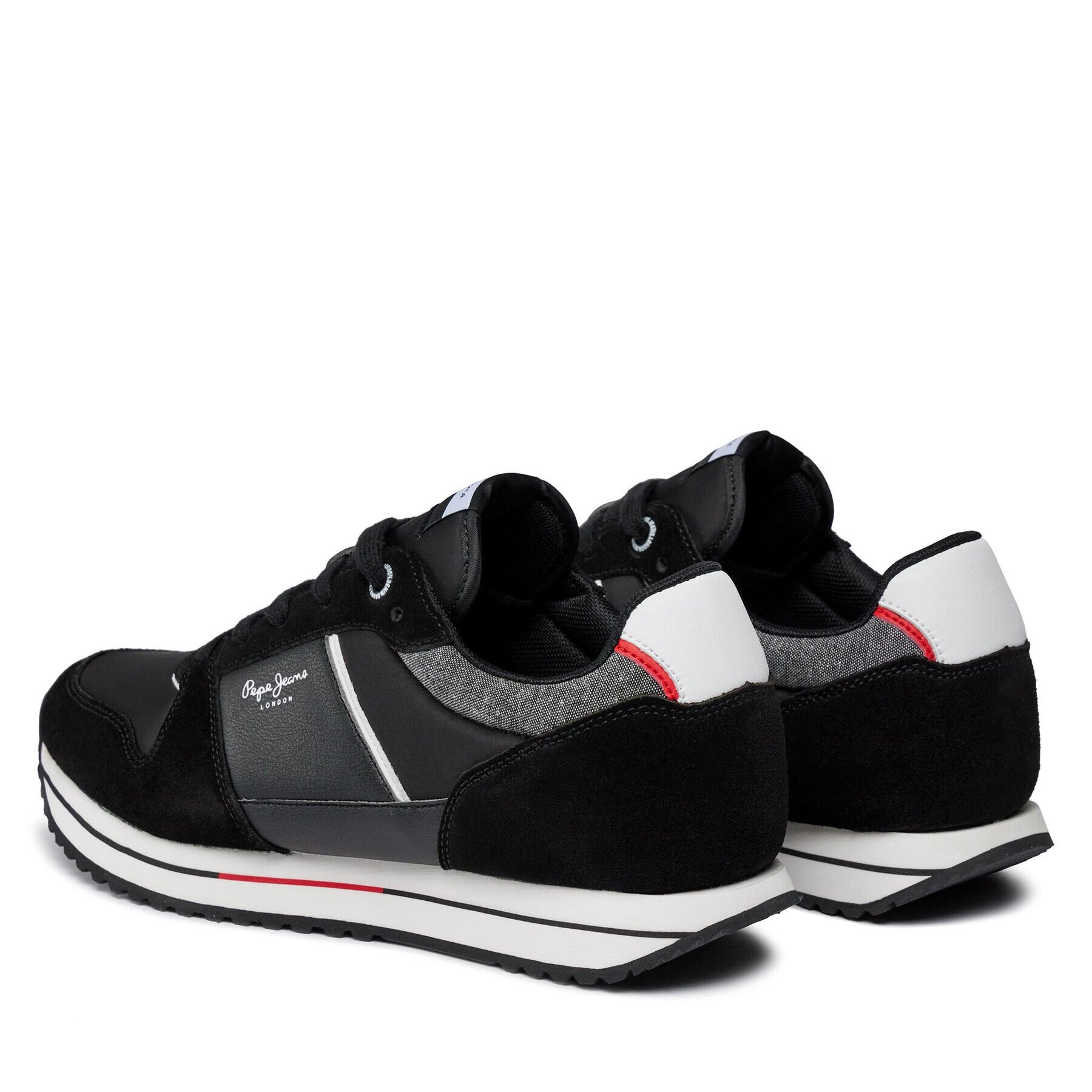 Pepe Jeans Сникърси PMS30995 Черен - Pepit.bg