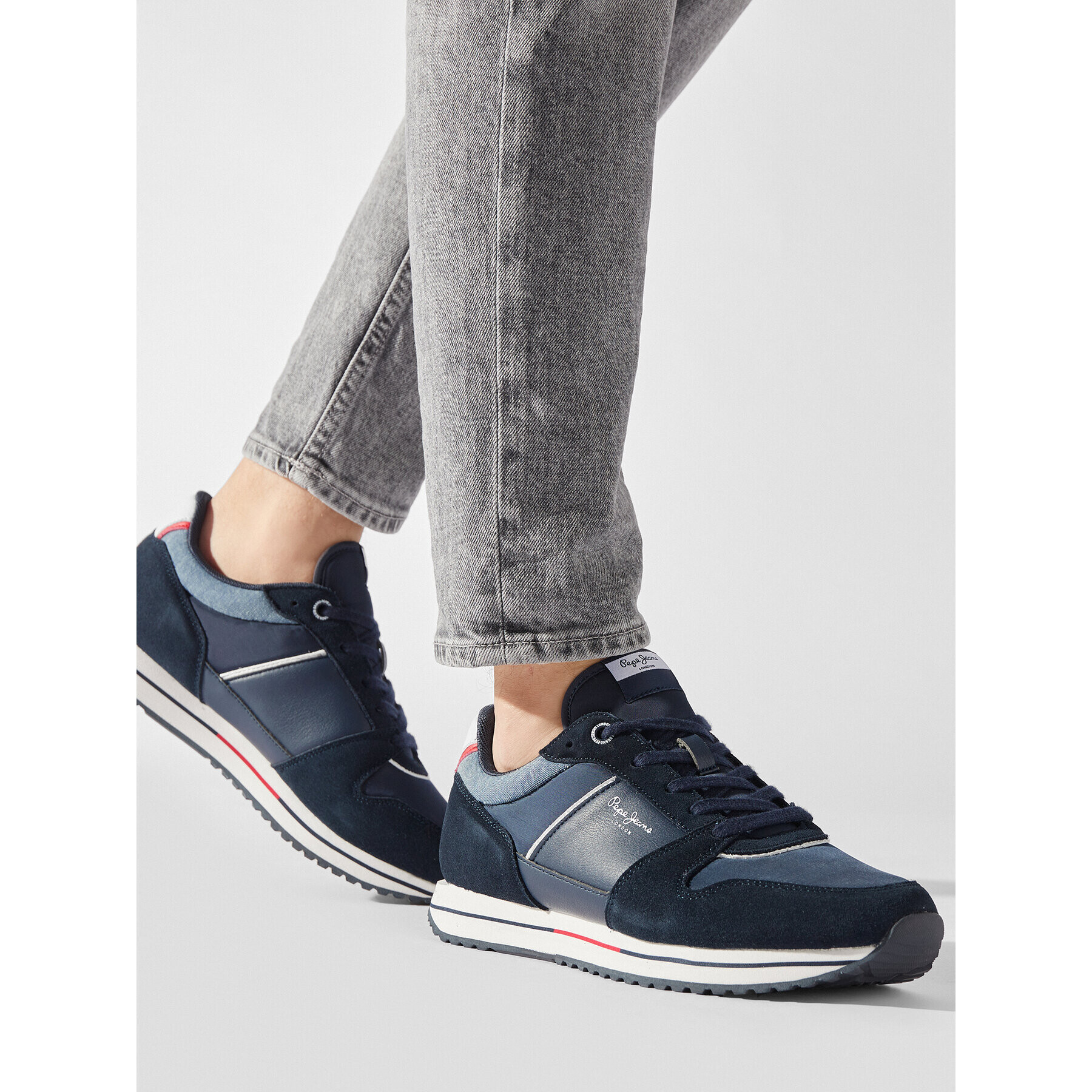 Pepe Jeans Сникърси PMS30995 Тъмносин - Pepit.bg