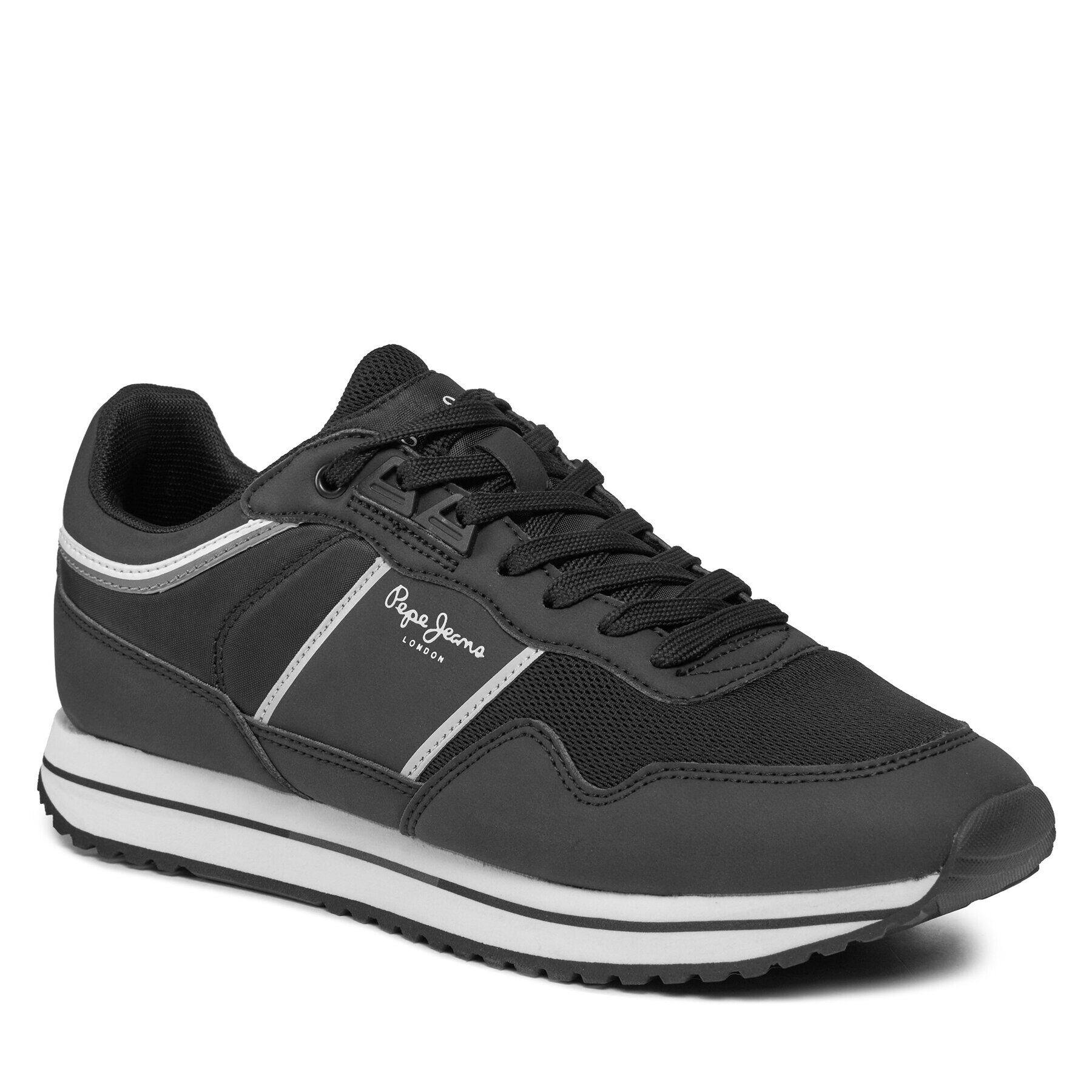 Pepe Jeans Сникърси PMS30996 Черен - Pepit.bg