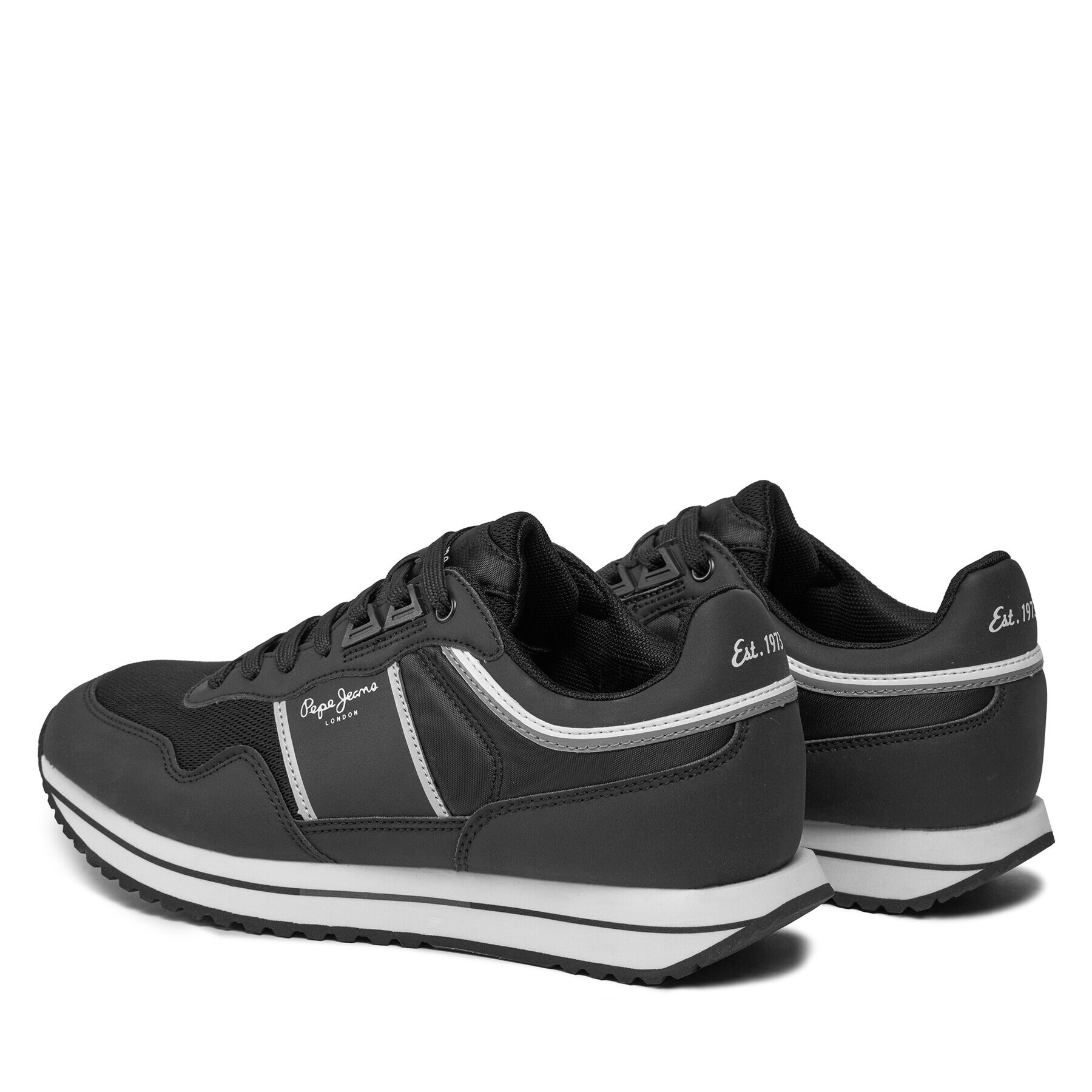 Pepe Jeans Сникърси PMS30996 Черен - Pepit.bg