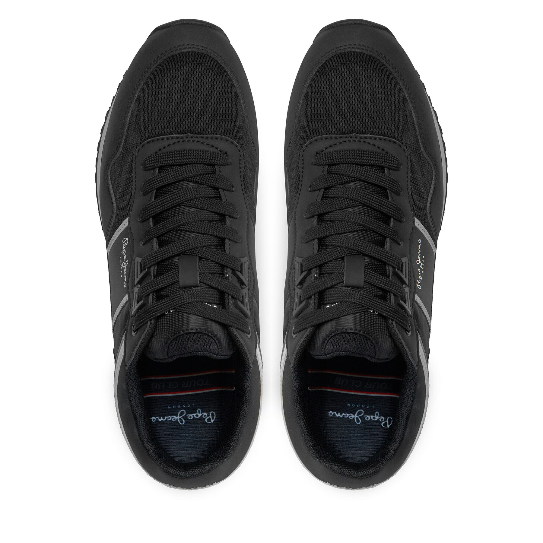 Pepe Jeans Сникърси PMS30996 Черен - Pepit.bg