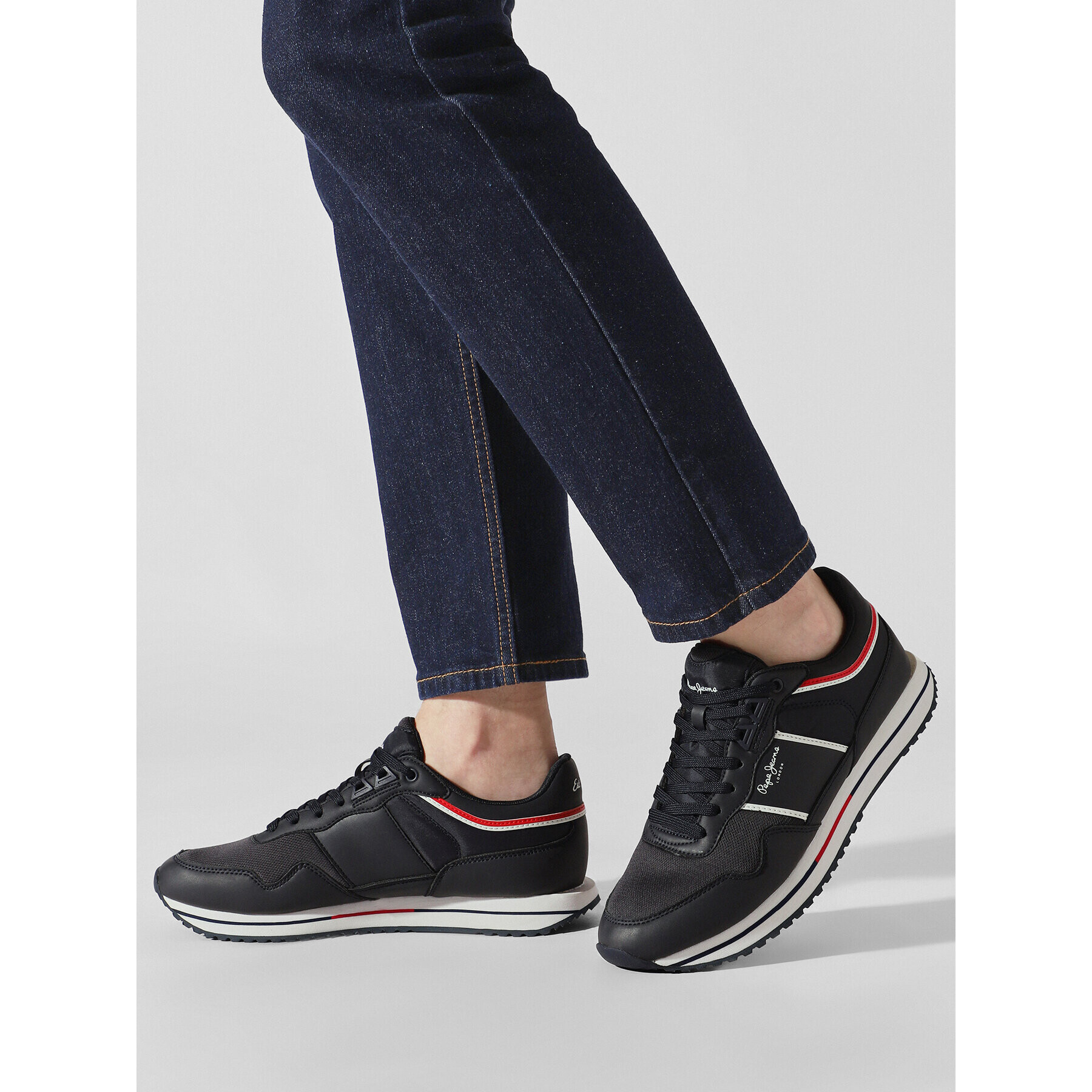 Pepe Jeans Сникърси PMS30996 Тъмносин - Pepit.bg