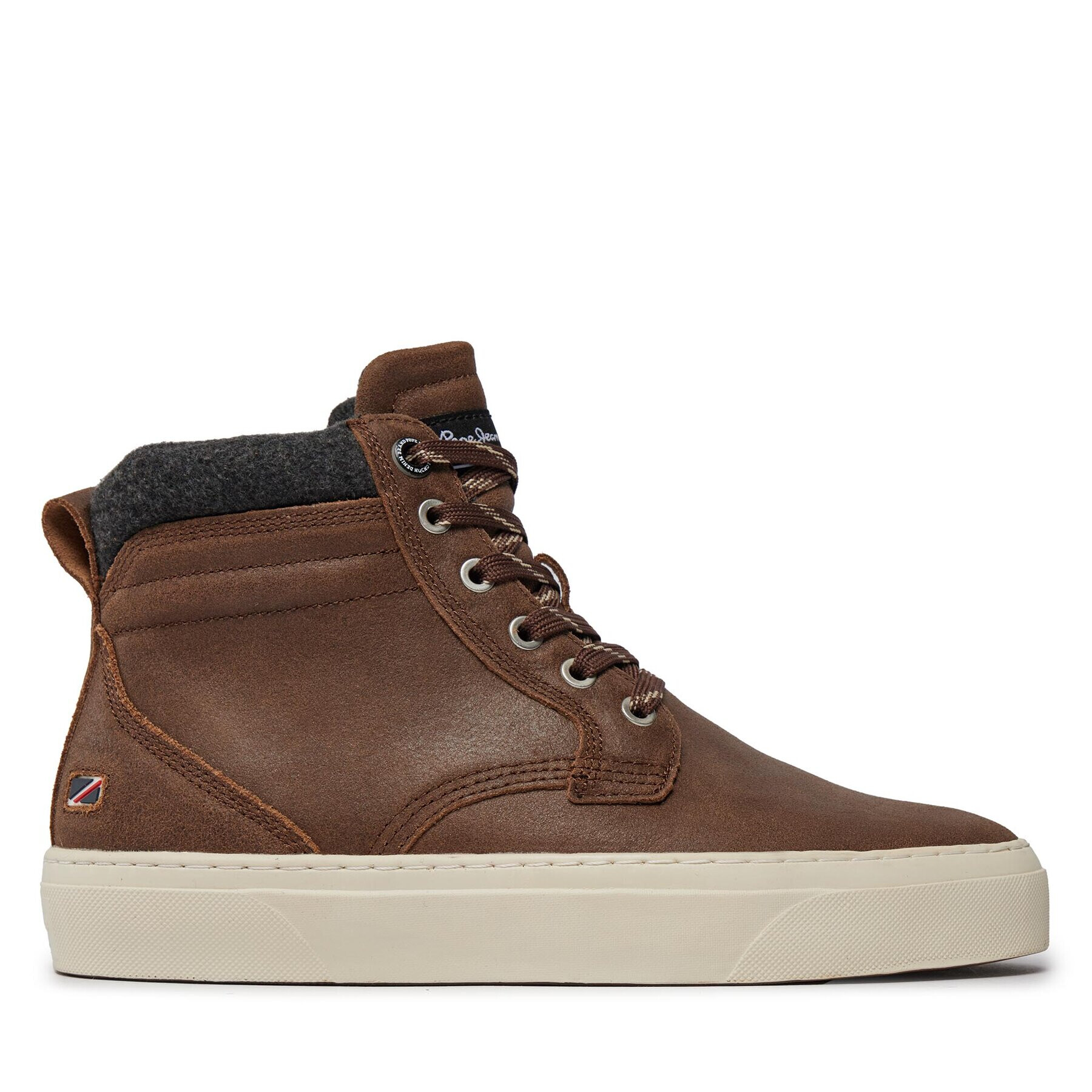Pepe Jeans Сникърси PMS30998 Кафяв - Pepit.bg