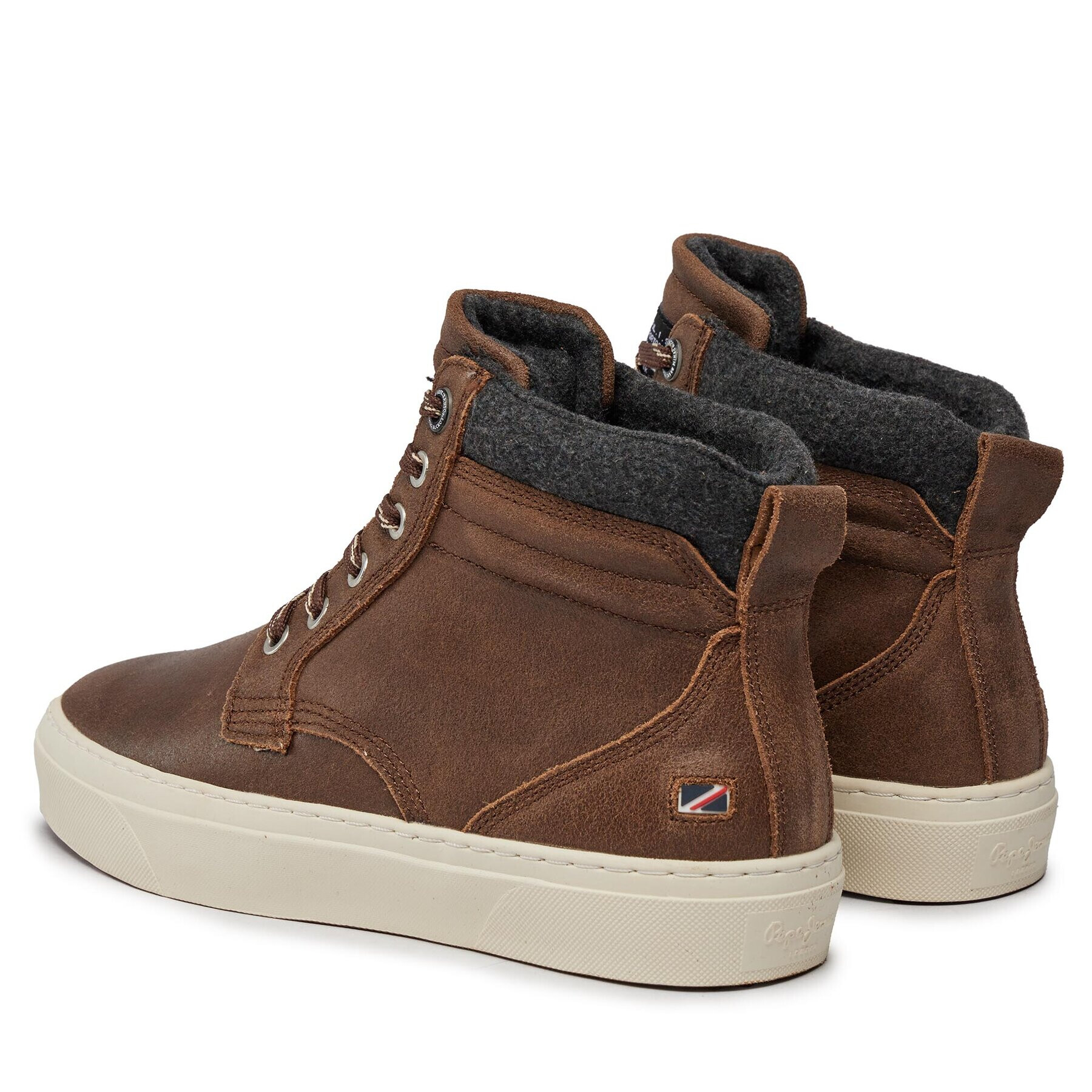 Pepe Jeans Сникърси PMS30998 Кафяв - Pepit.bg