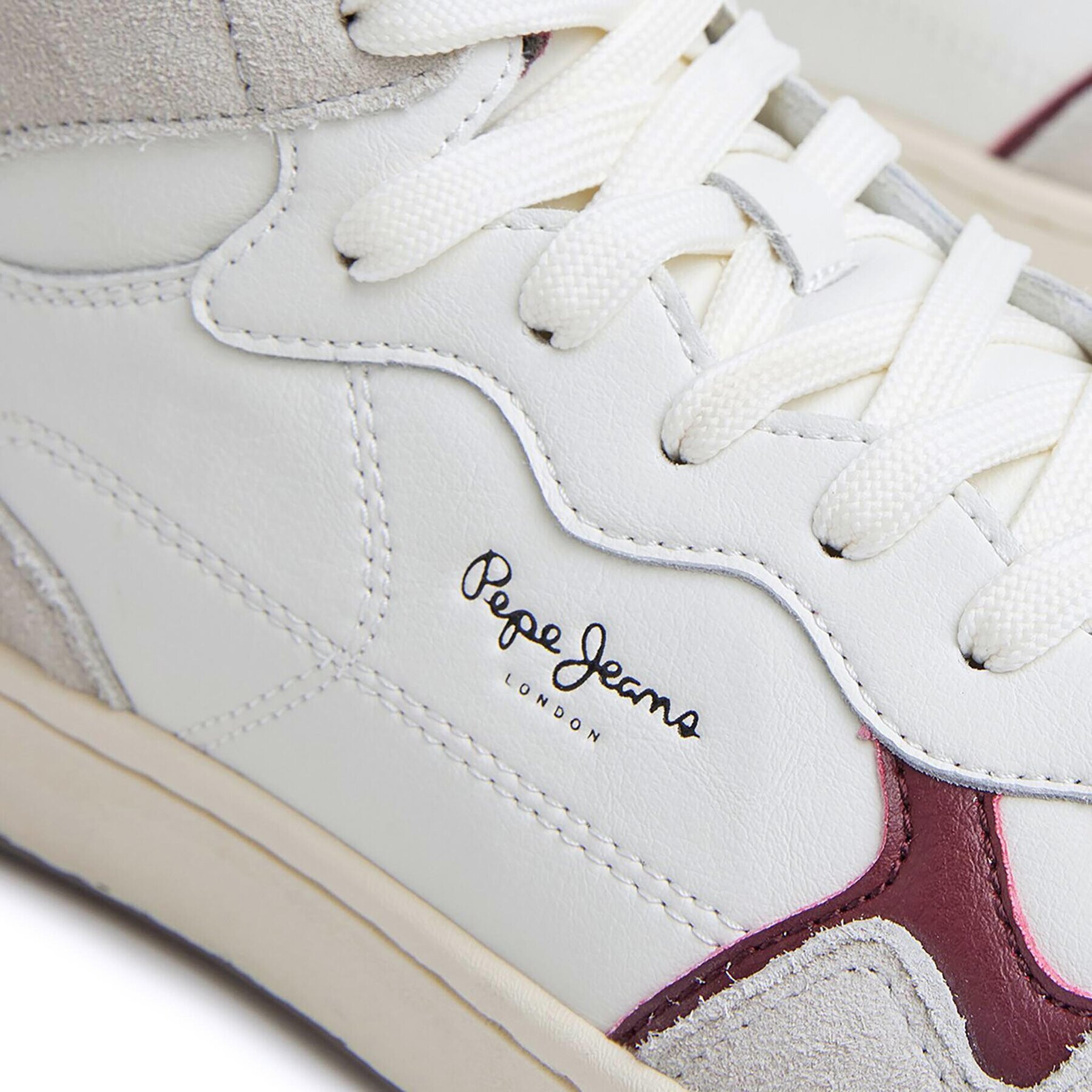 Pepe Jeans Сникърси PMS30999 Бял - Pepit.bg