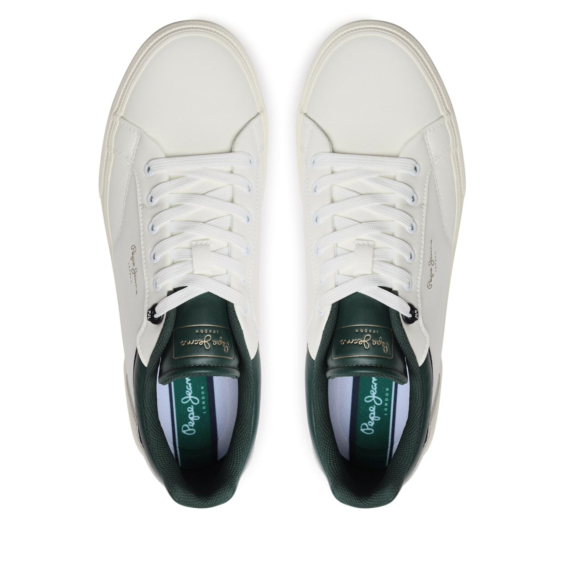 Pepe Jeans Сникърси PMS31006 Бял - Pepit.bg