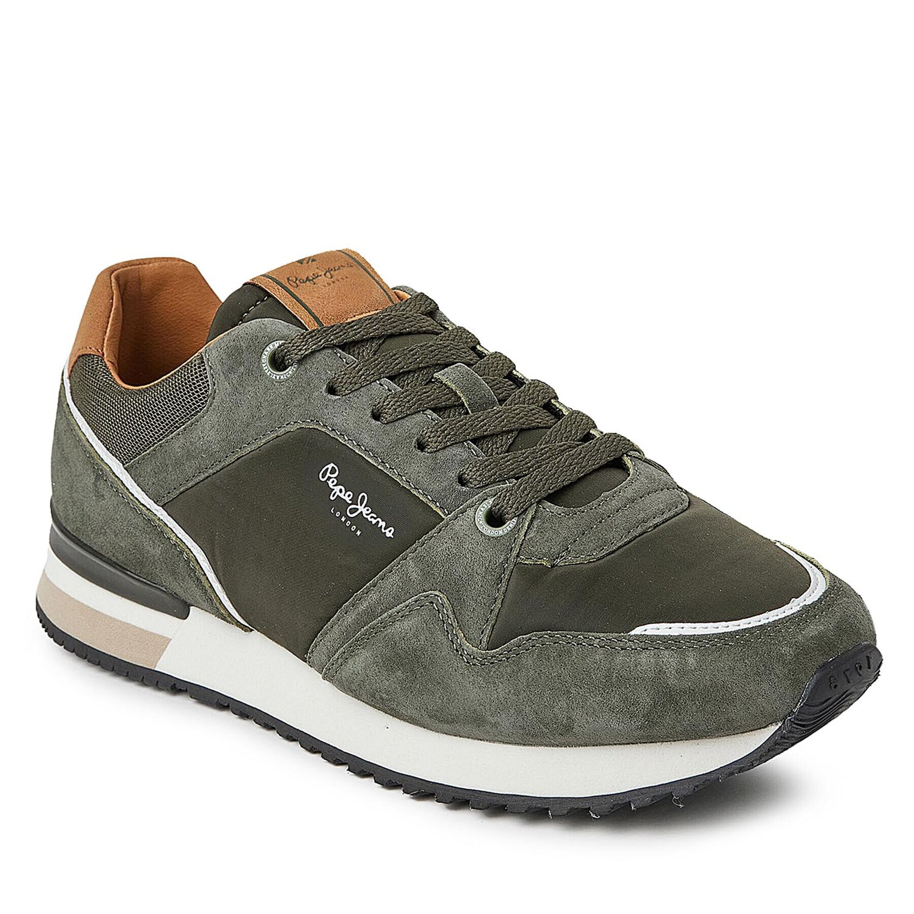 Pepe Jeans Сникърси PMS31012 Зелен - Pepit.bg