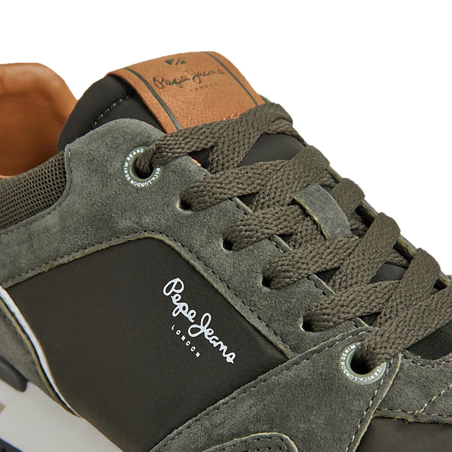 Pepe Jeans Сникърси PMS31012 Зелен - Pepit.bg