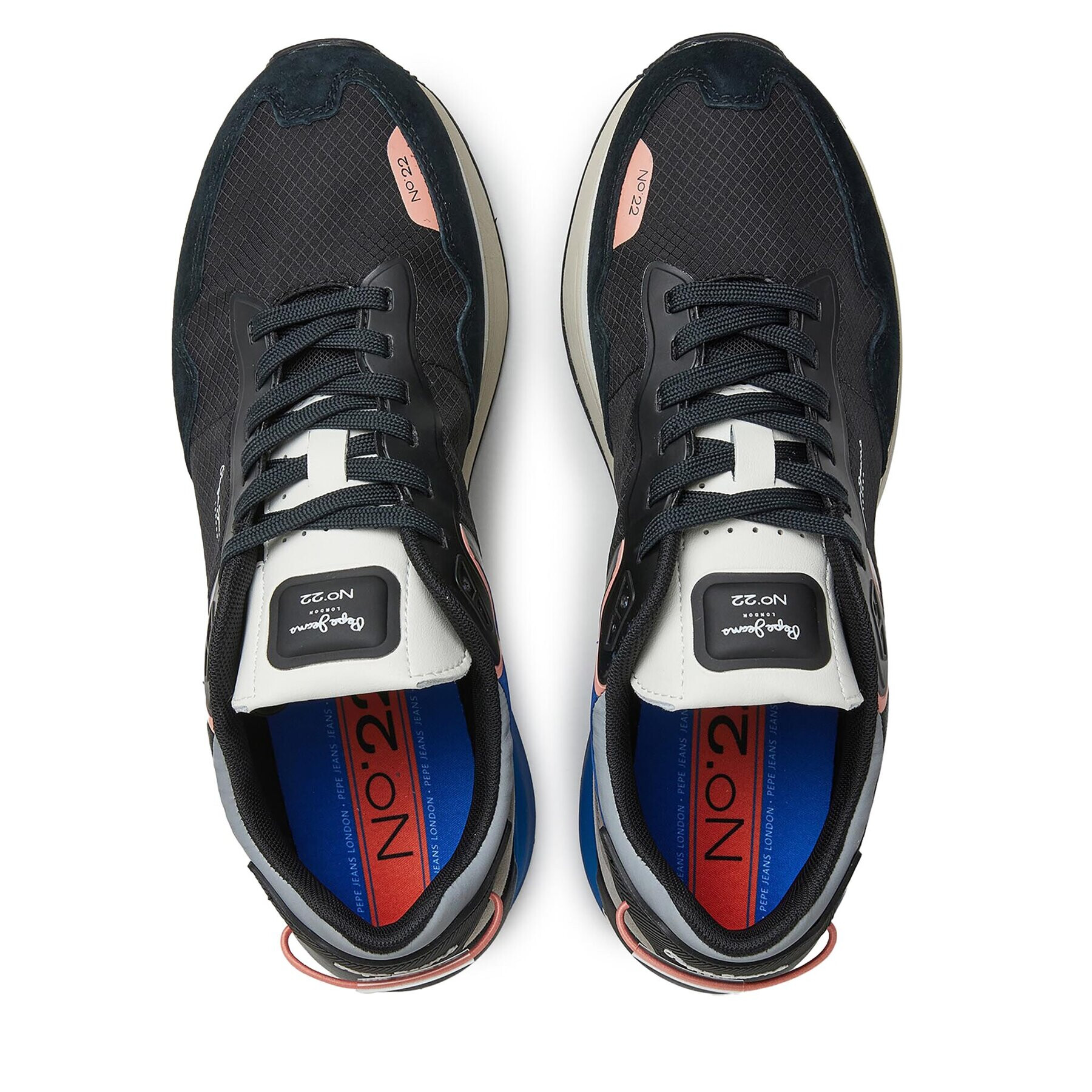 Pepe Jeans Сникърси PMS31019 Черен - Pepit.bg