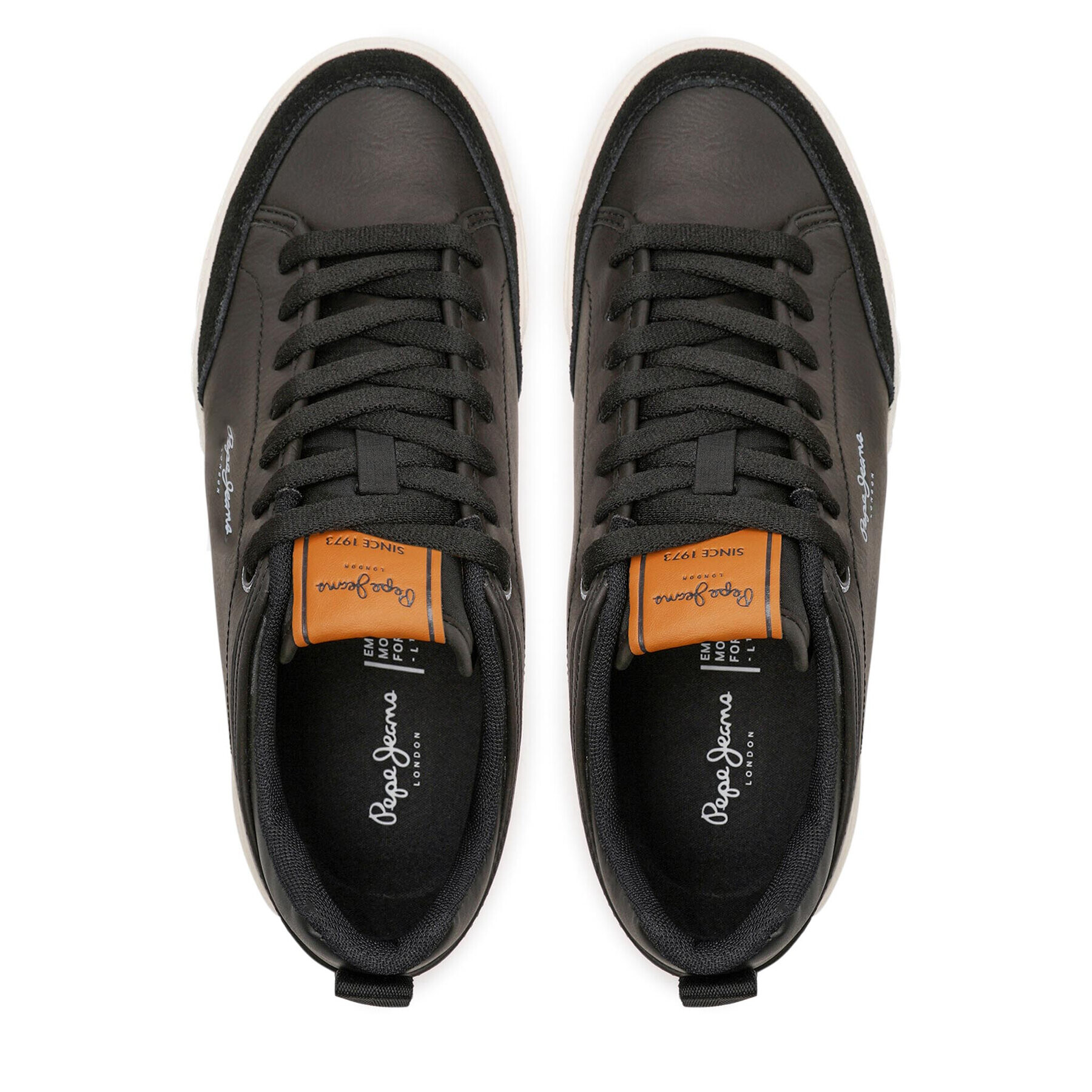 Pepe Jeans Сникърси Rodney Basic 21 PMS30767 Черен - Pepit.bg